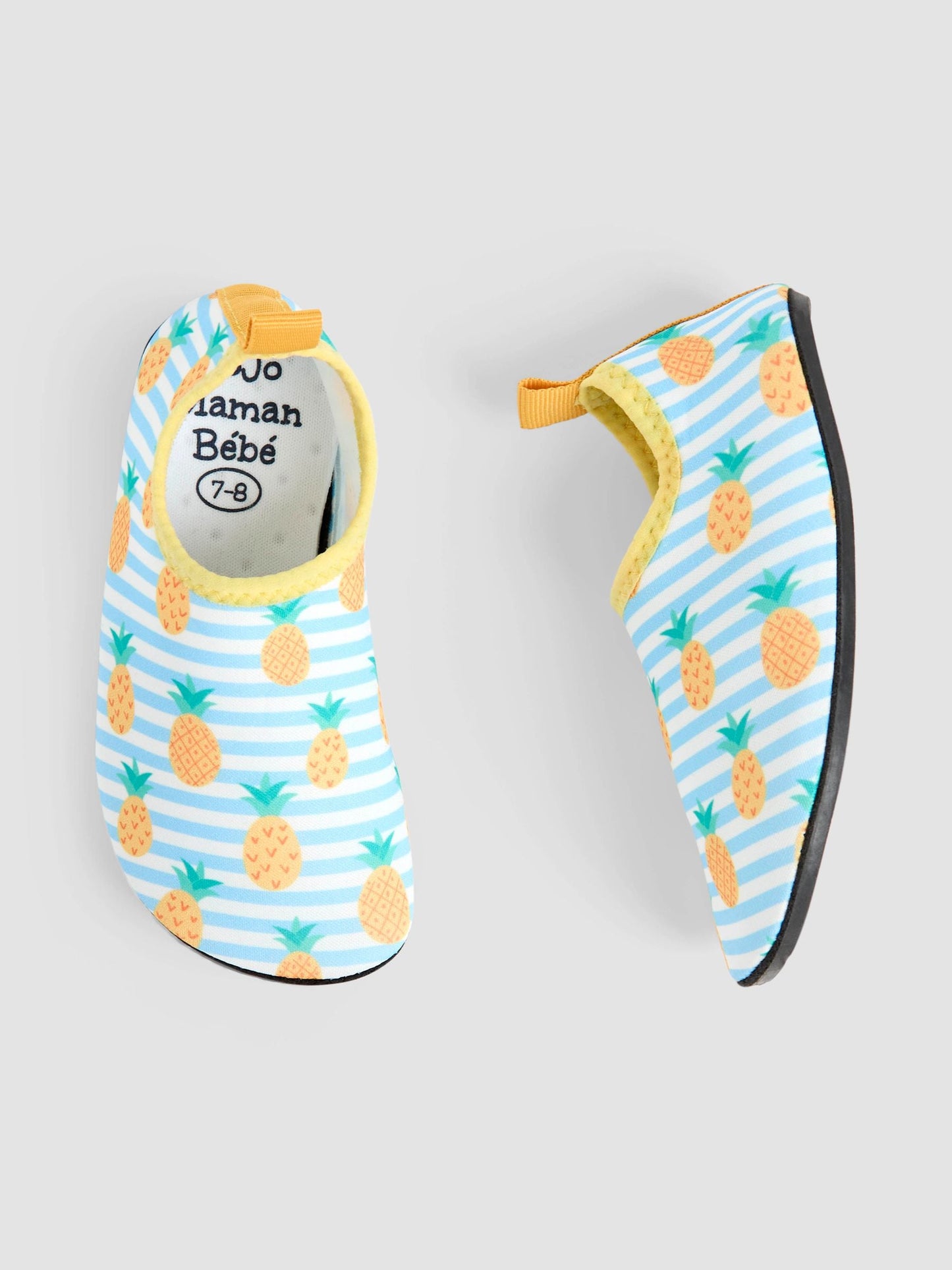 JoJo Maman Bébé Blue Pineapple Water Shoes image 3