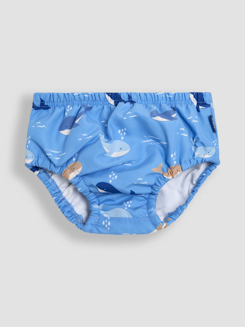 JoJo Maman Bébé Whale Swim Nappy image 1