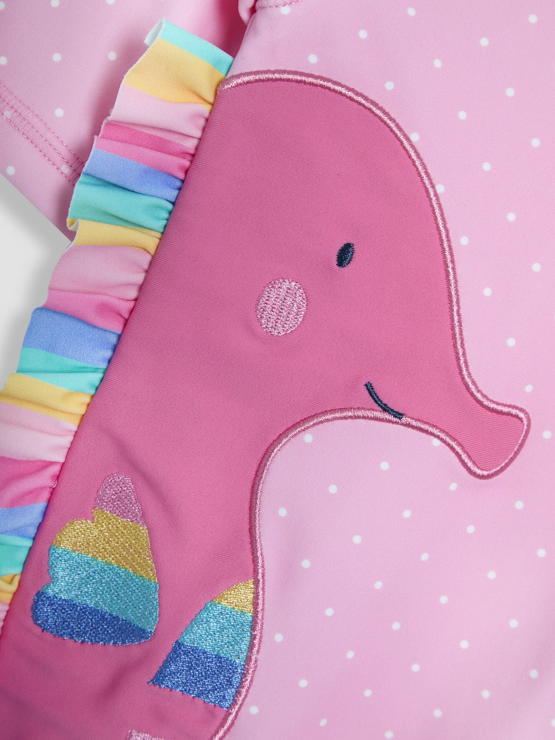 JoJo Maman Bébé Pink Fish UV Sunsafe Suit image 3