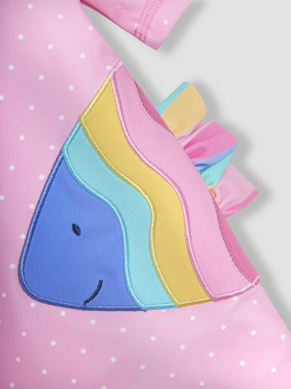 JoJo Maman Bébé Pink Fish UV Sunsafe Suit image 4