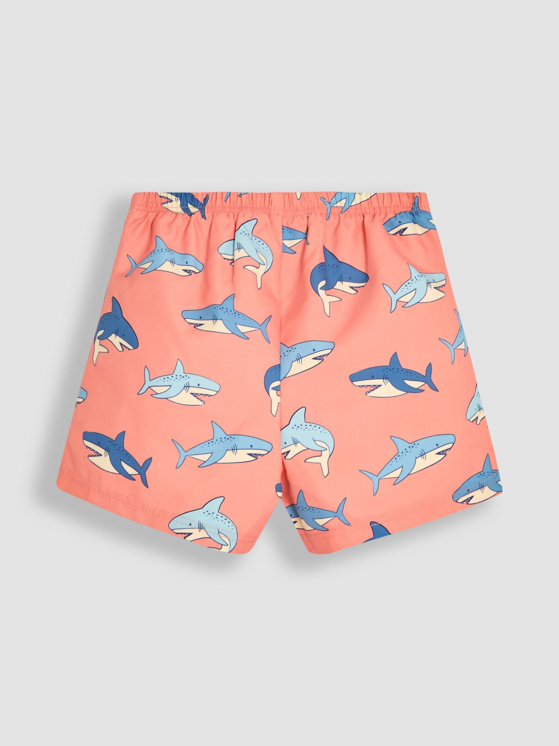 JoJo Maman Bébé Shark Print Swim Shorts image 5