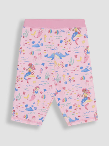 JoJo Maman Bébé Pink Mermaid 2-Piece UV Sunsafe Suit image 4