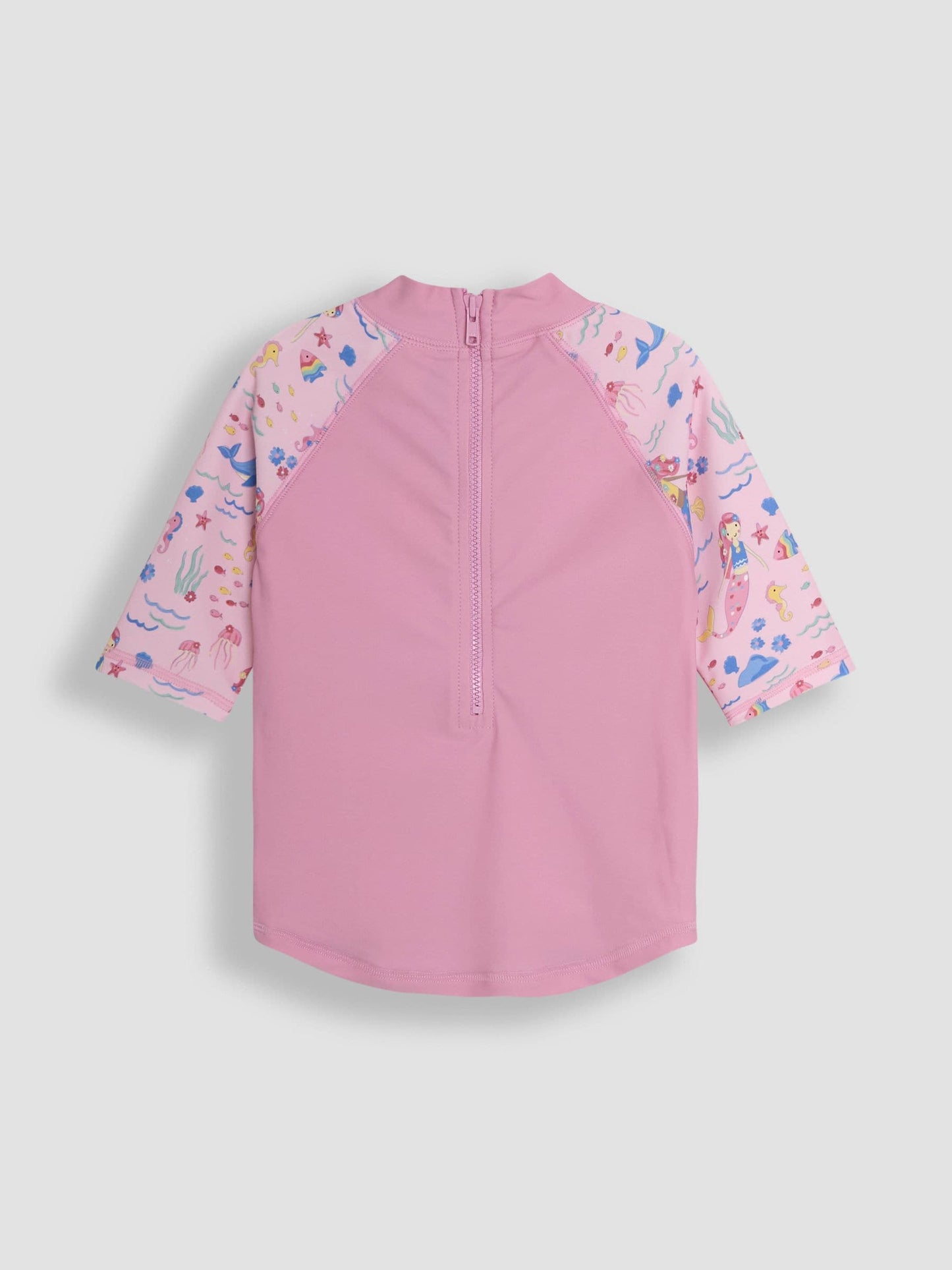JoJo Maman Bébé Pink Mermaid 2-Piece UV Sunsafe Suit image 5
