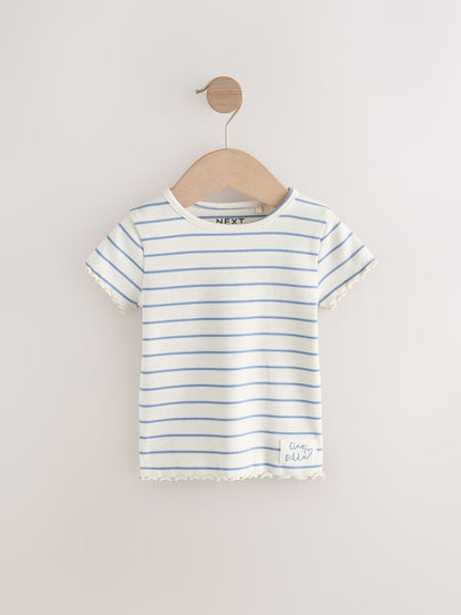 Dsiney Kidz - Blue Short Sleeve T-Shirts 5 Pack (3mths-7yrs) image 3