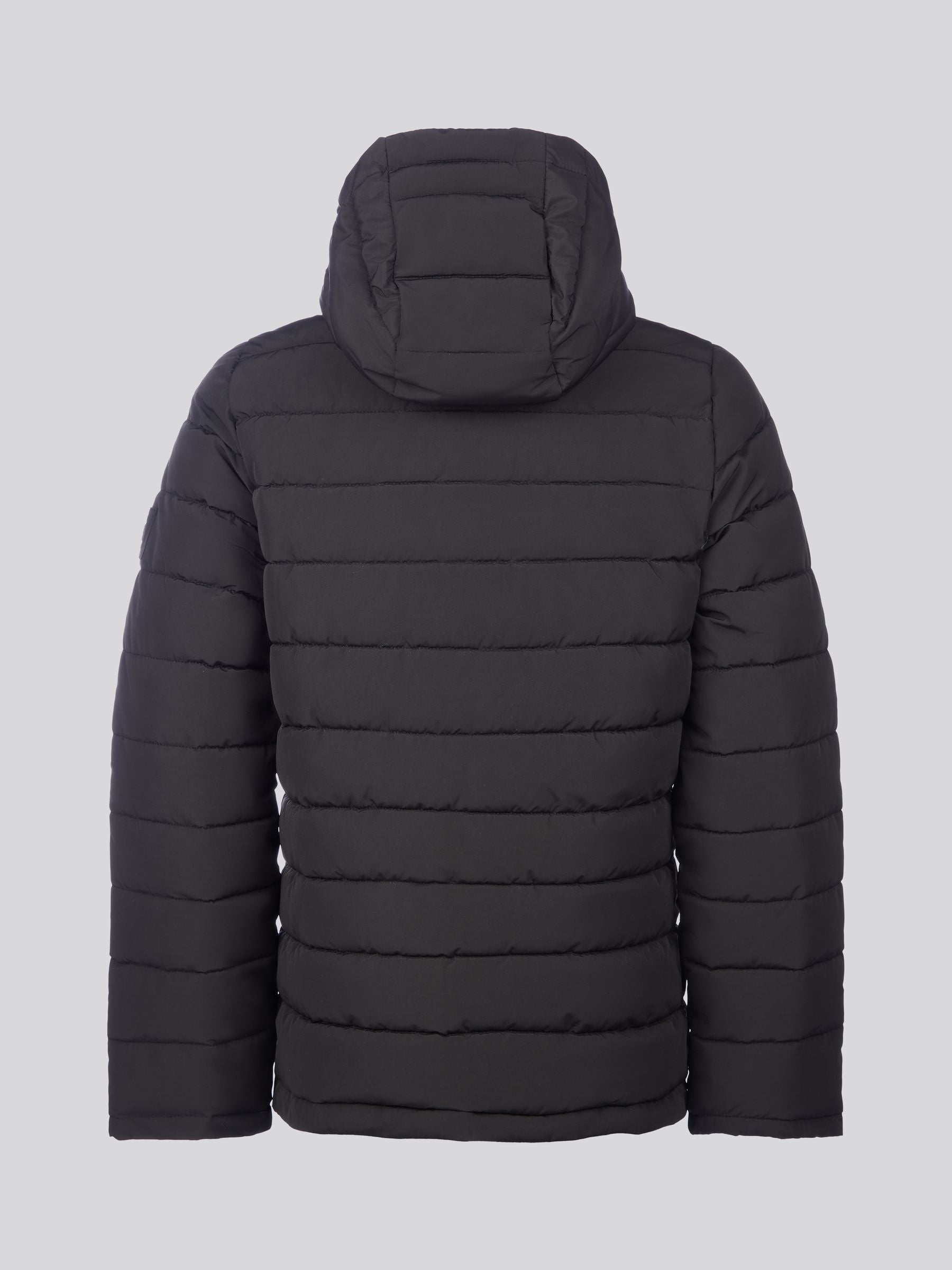 Dsiney Kidz - U.S. Polo Assn Black U.S. Polo Assn. Boys Lightweight Quilt Hooded Puffer Jacket image 7