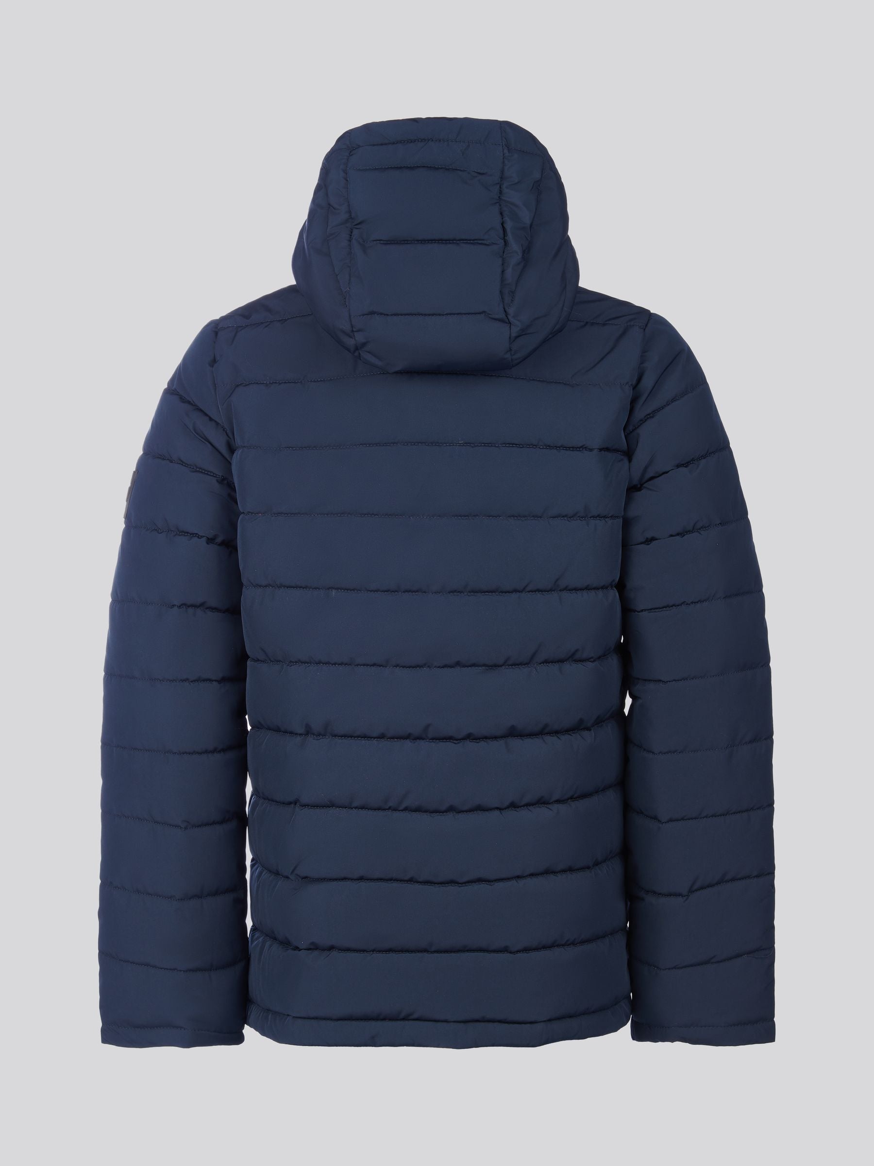 Dsiney Kidz - U.S. Polo Assn Dark Blue U.S. Polo Assn. Boys Lightweight Quilt Hooded Puffer Jacket image 3