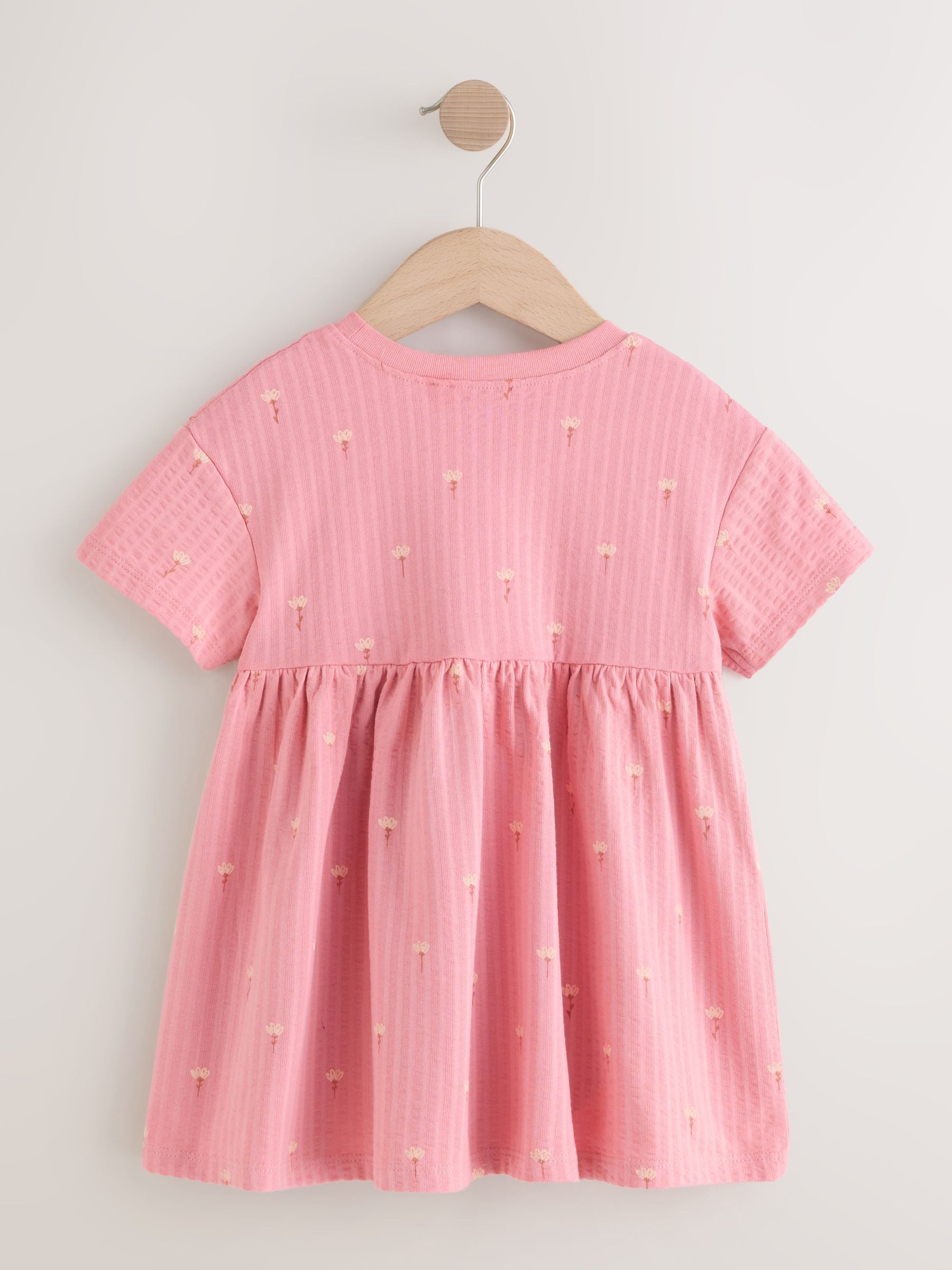 Pink Bunny Jersey Summer Dress (3mths-7yrs) image 6