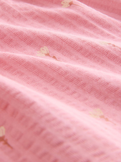 Pink Bunny Jersey Summer Dress (3mths-7yrs) image 7