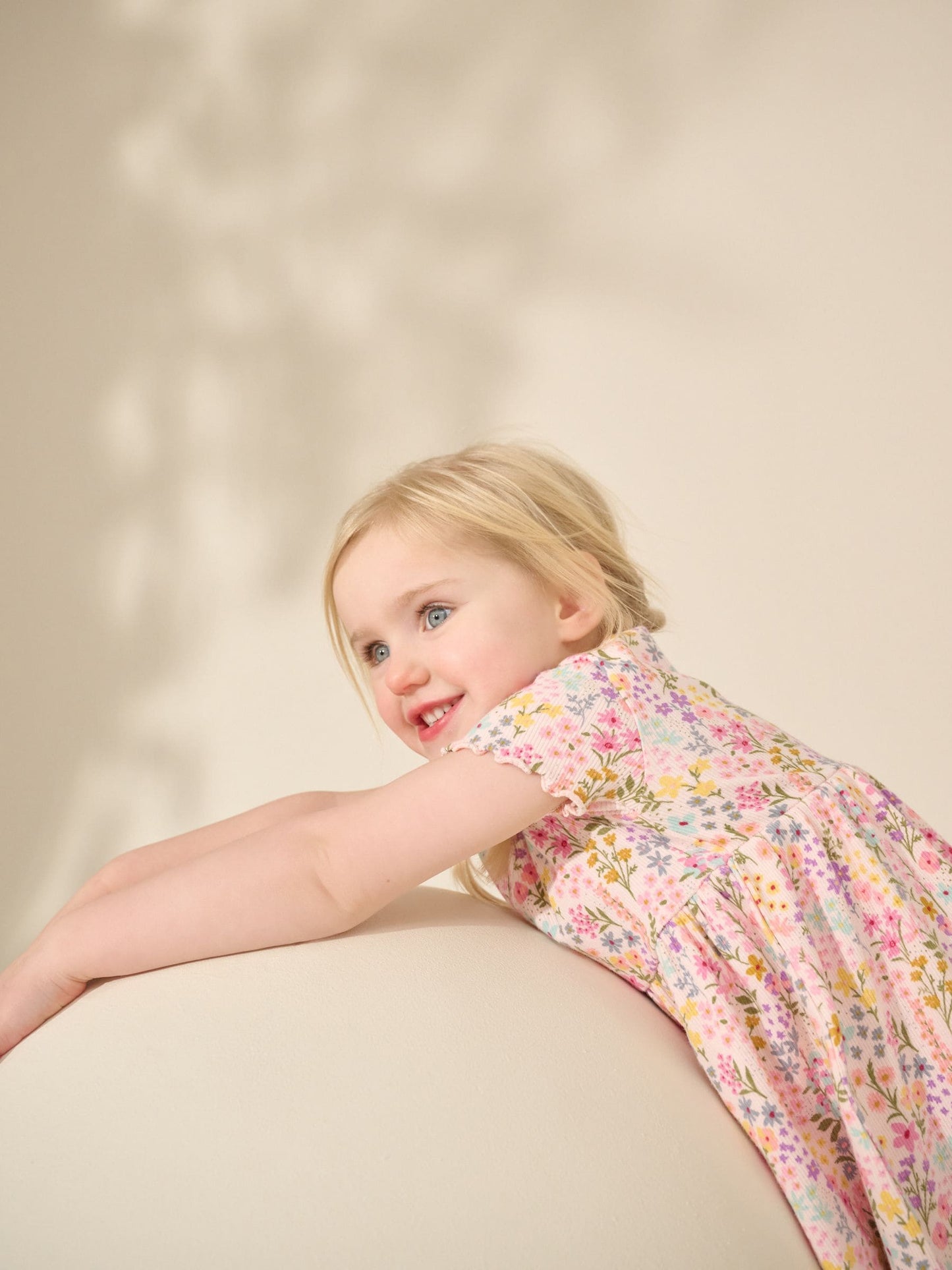 Floral Ribbed Jersey Dress (3mths-7yrs) image 4
