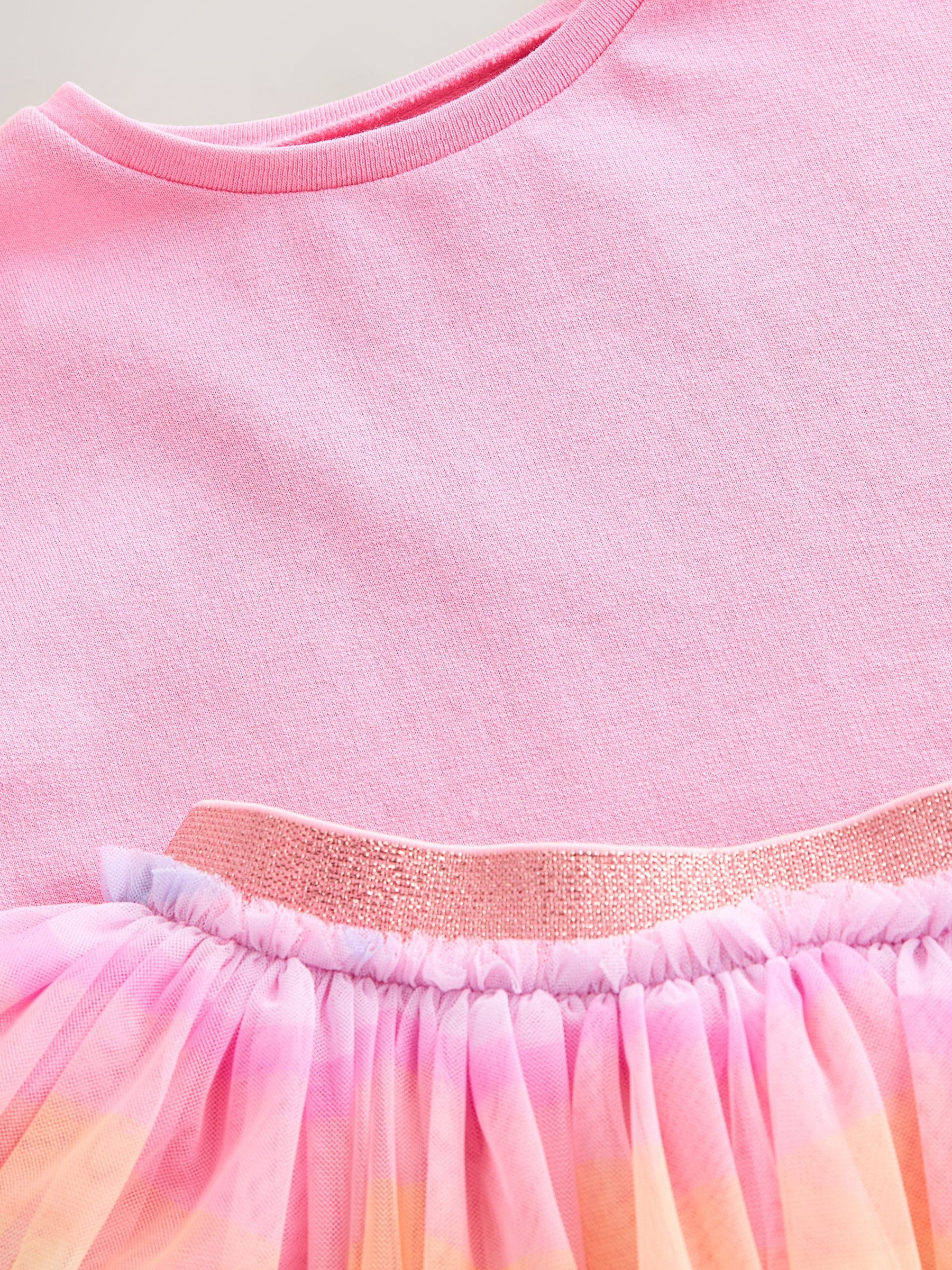 Rainbow/Pink Top and Tutu Skirt Set (3mths-7yrs) image 9