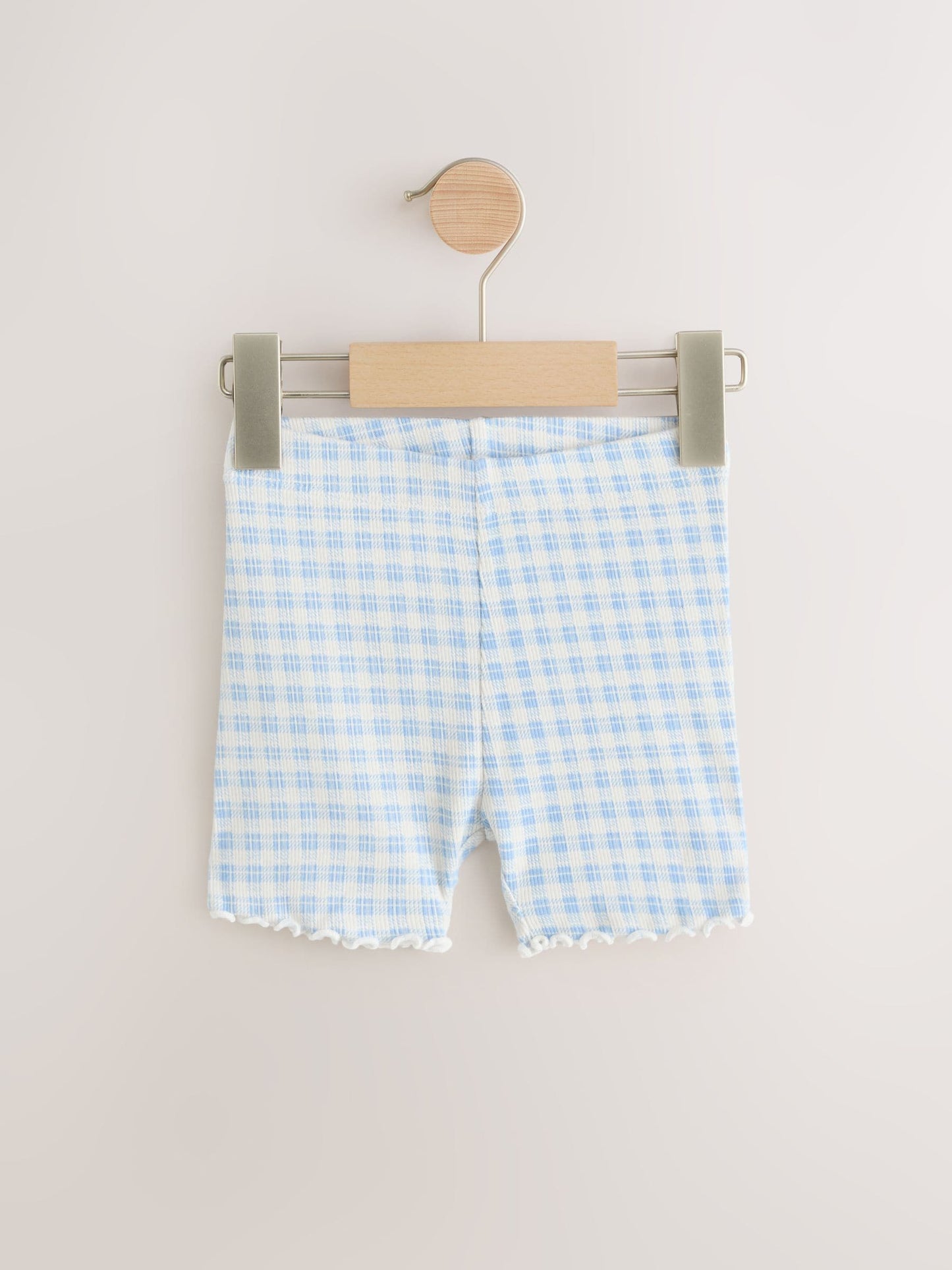 Blue Ribbed Shorts 5 Pack (3mths-7yrs) image 6