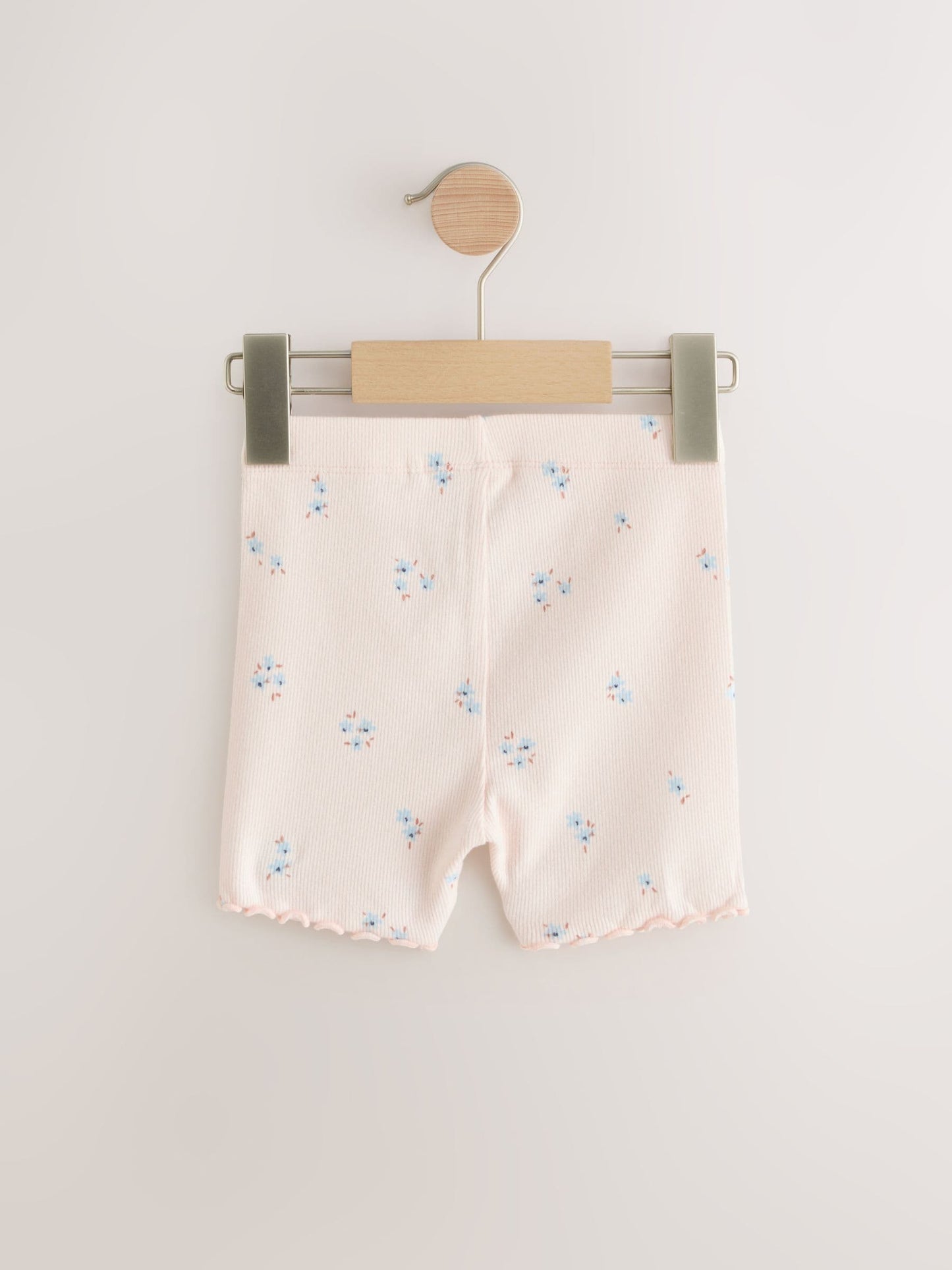 Blue Ribbed Shorts 5 Pack (3mths-7yrs) image 7