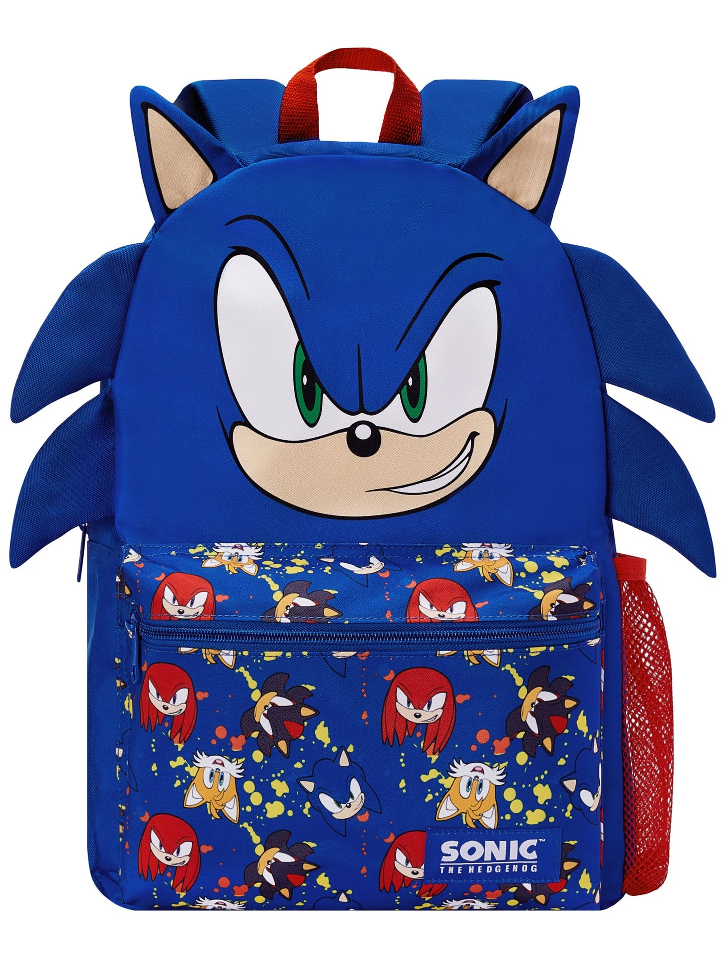 Character Blue Sonic The Hedgehog Backpack 3D Ears image 1