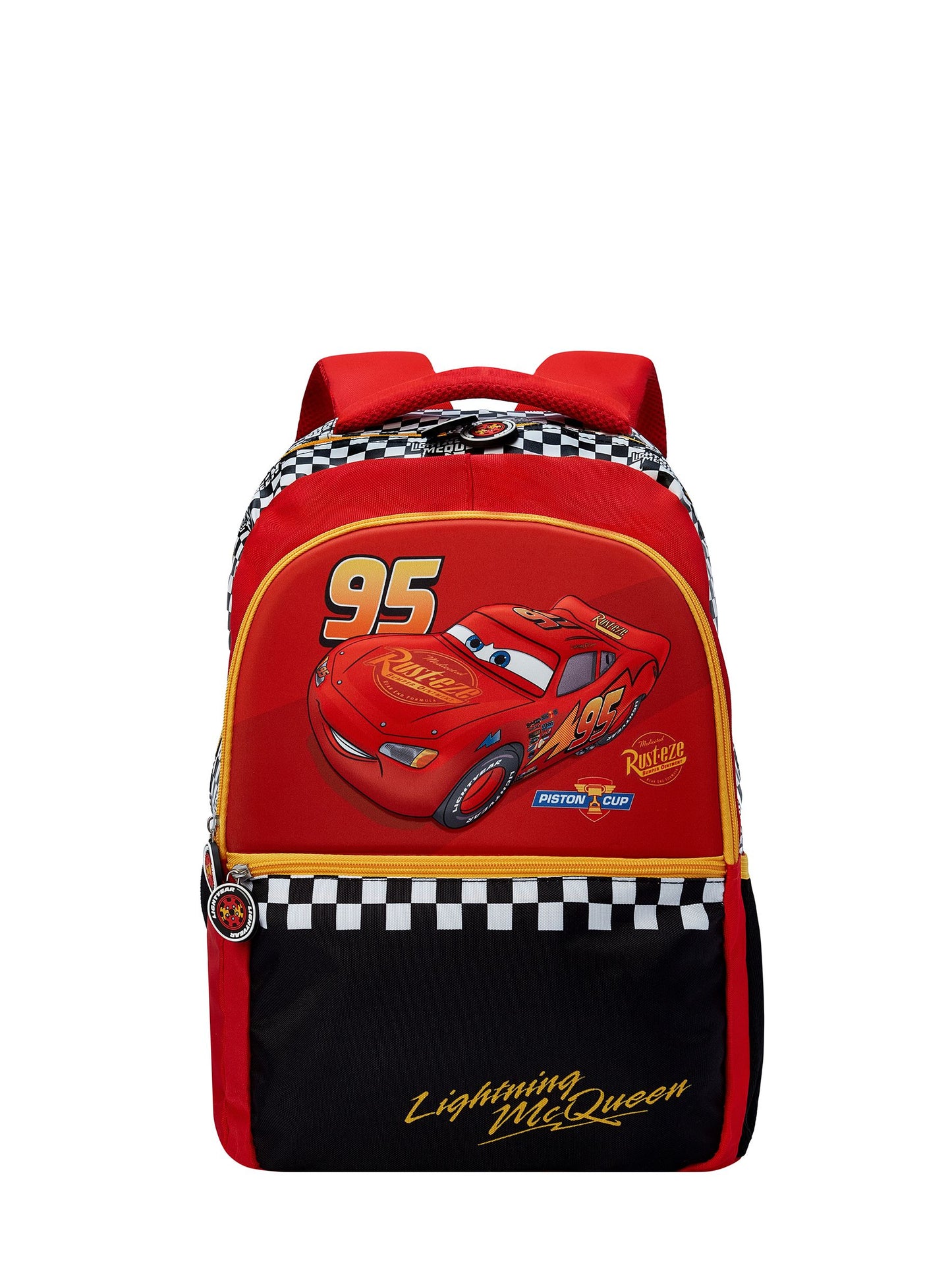 Character Red Disney Cars Lightning McQueen Backpack image 1