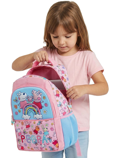 Character Blue Peppa Pig Backpack Peppa And Suzy Sheep - image 4