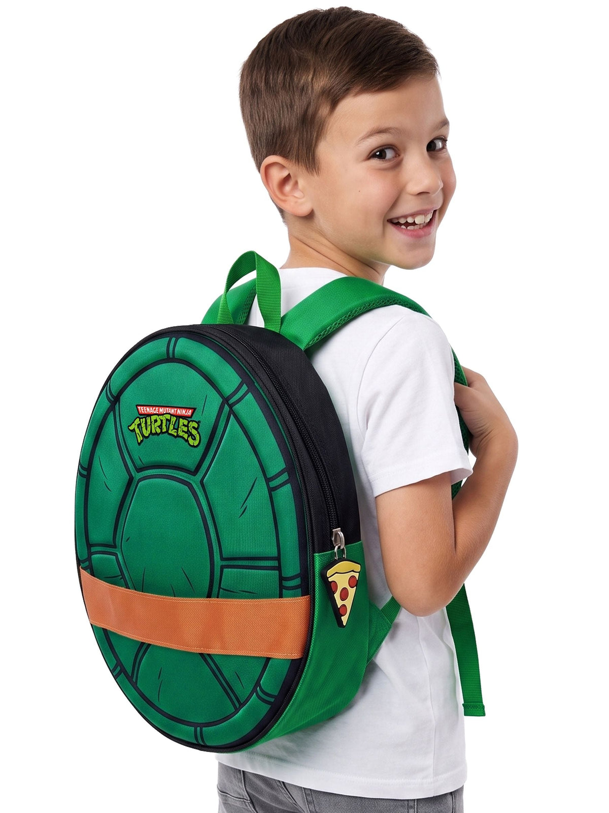 Dsiney Kidz - Character Green Teenage Mutant Ninja Turtle Shell Backpack image 1