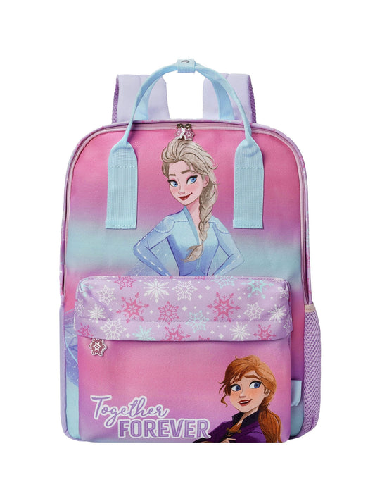 Dsiney Kidz - Character Blue Disney Frozen Backpack Elsa And Anna image 1