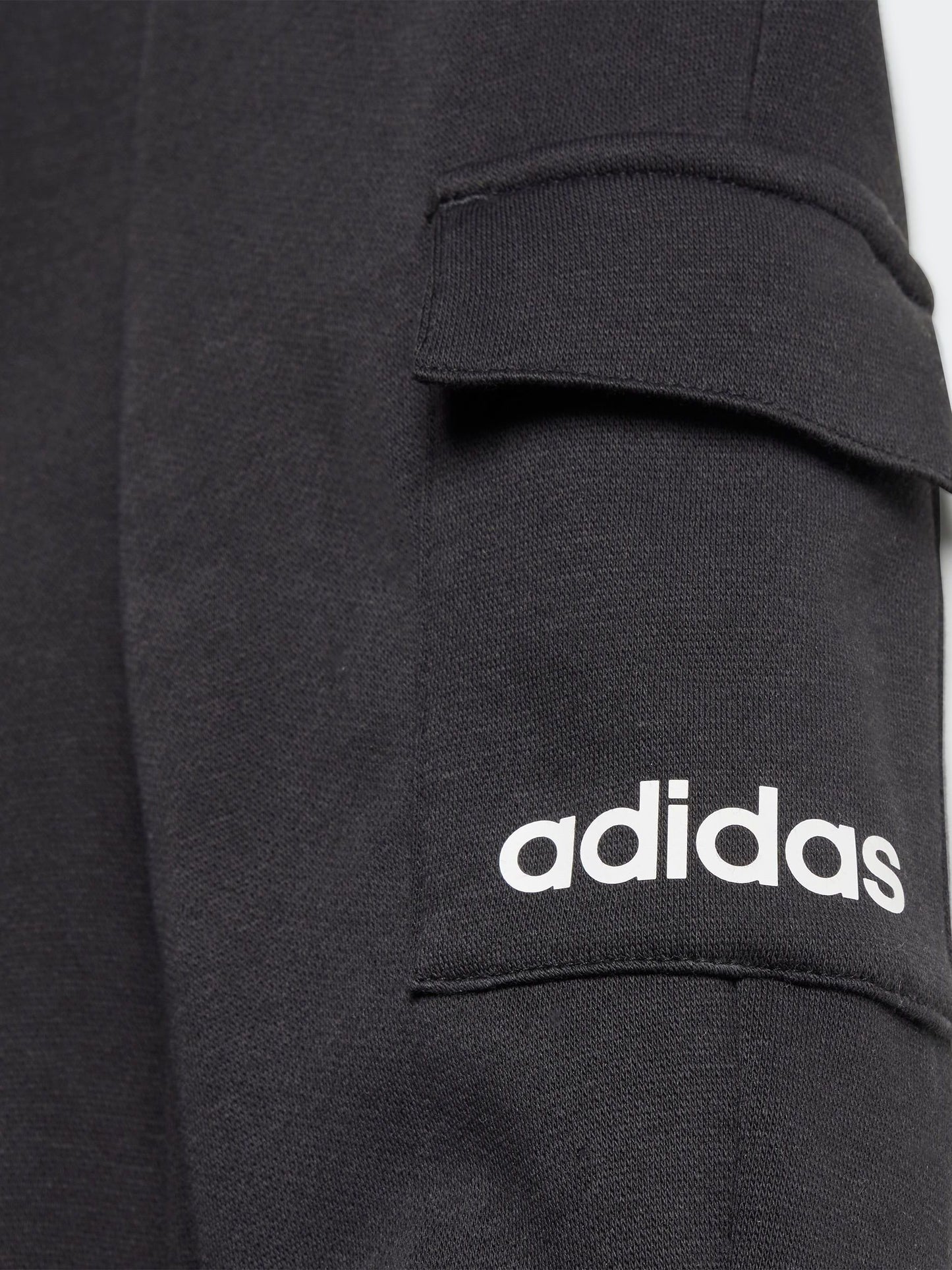 adidas Black Essentials Infant Kids Joggers Set image 7
