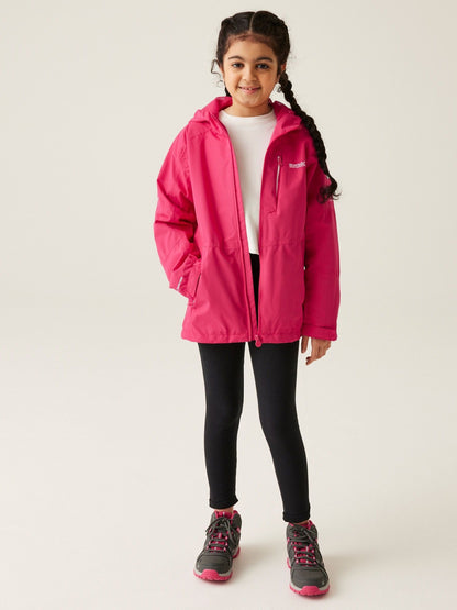 Dsiney Kidz - Regatta Pink Junior Calderdale III Waterproof Jacket image 2