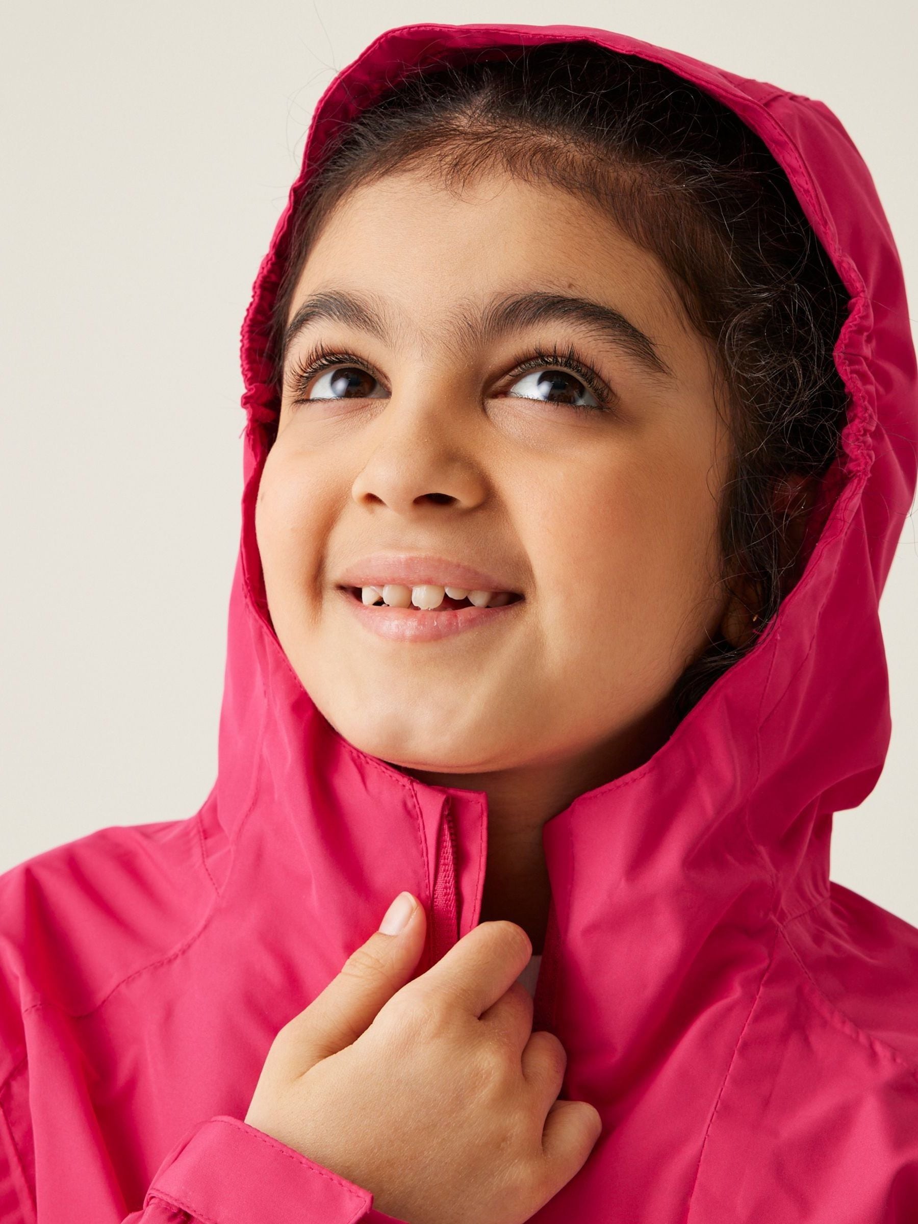 Dsiney Kidz - Regatta Pink Junior Calderdale III Waterproof Jacket image 5