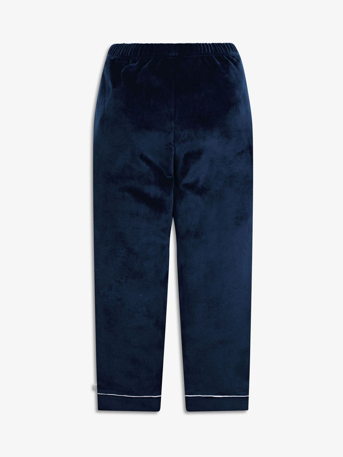 The Little Tailor Blue Luxury Soft Touch Velour Pyjamas - image 6