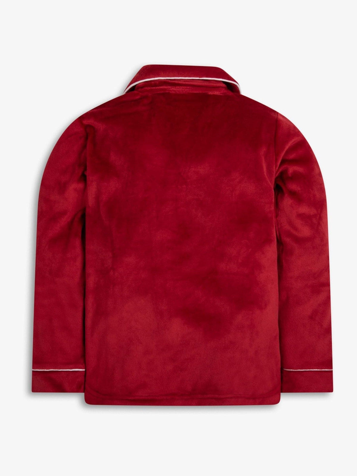 The Little Tailor Red Luxury Soft Touch Velour Pyjamas - image 5