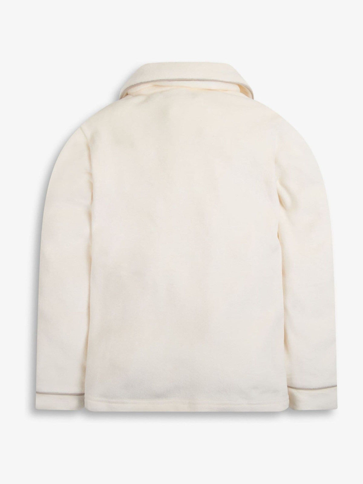 The Little Tailor Cream Luxury Soft Touch Velour Pyjamas - image 5