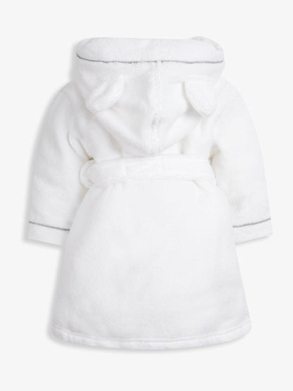 The Little Tailor White Towelling 100% Cotton Bath Robe image 4