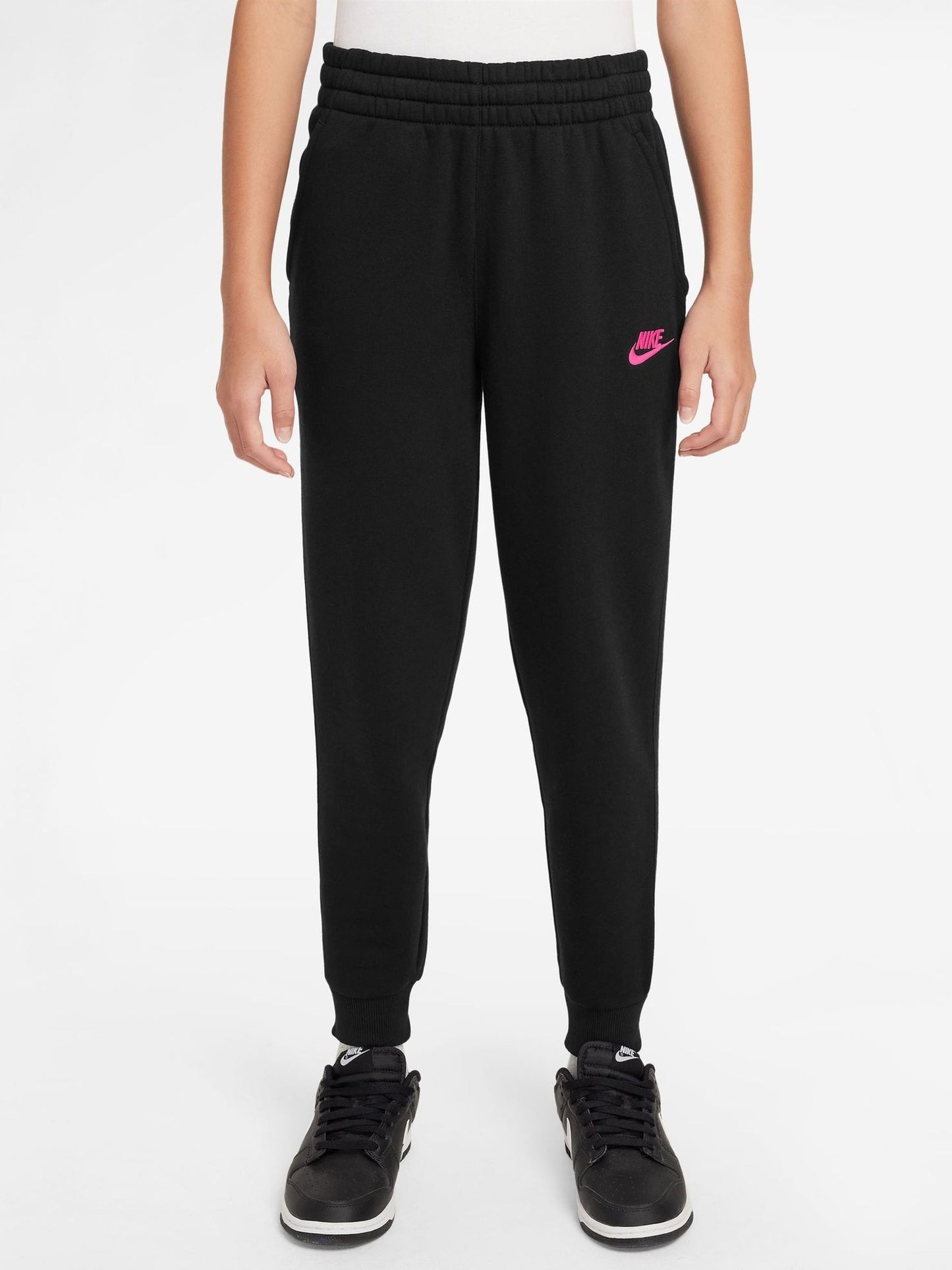Dsiney Kidz - Nike Black Doll Lilac Club Fleece Joggers image 1