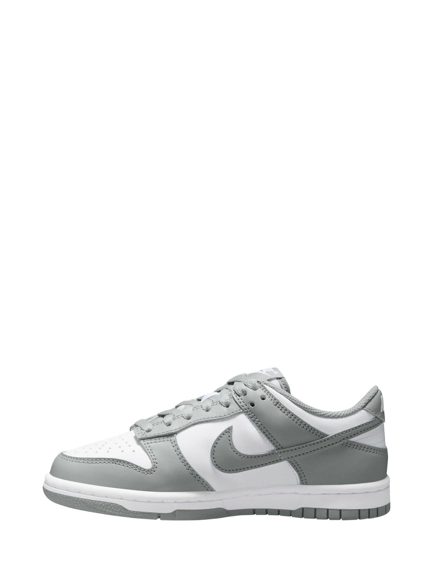 Nike Grey/White Youth Dunk Low Trainers image 2