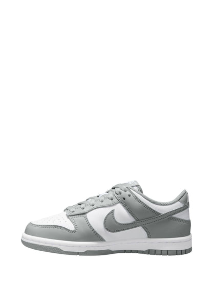 Nike Grey/White Youth Dunk Low Trainers image 2