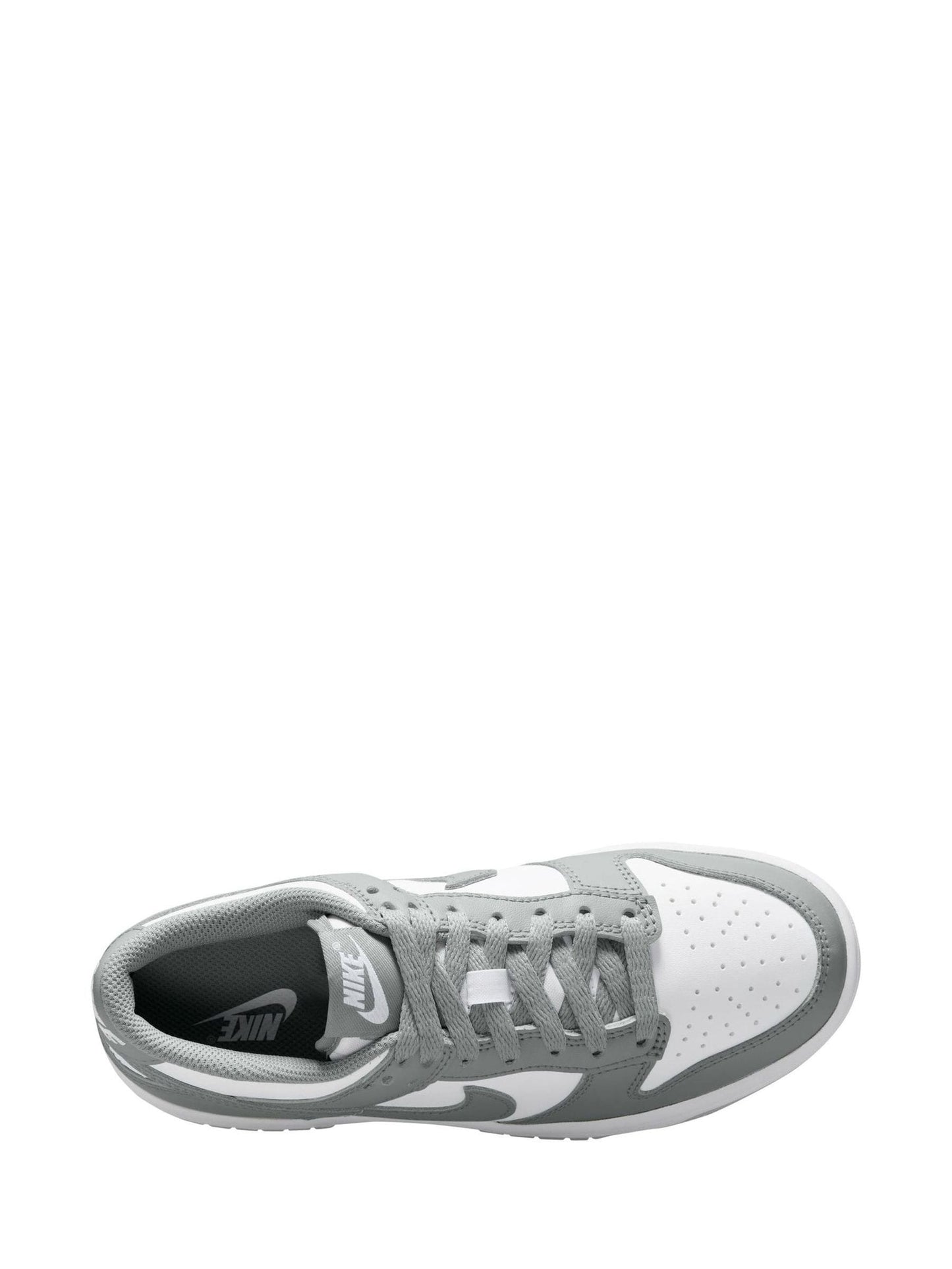 Nike Grey/White Youth Dunk Low Trainers image 3