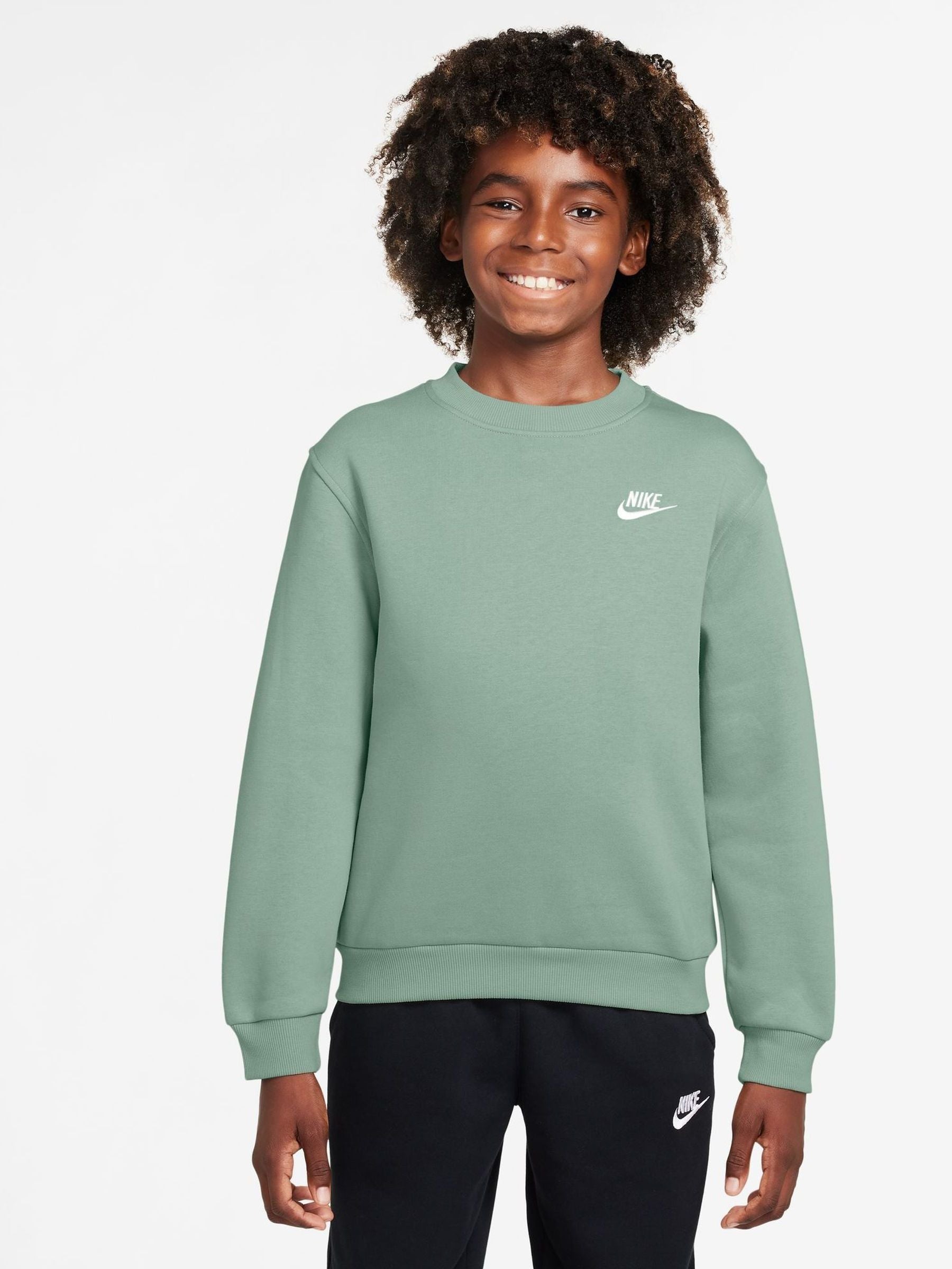 Dsiney Kidz - Nike Steam Green Club Fleece Sweatshirt image 1