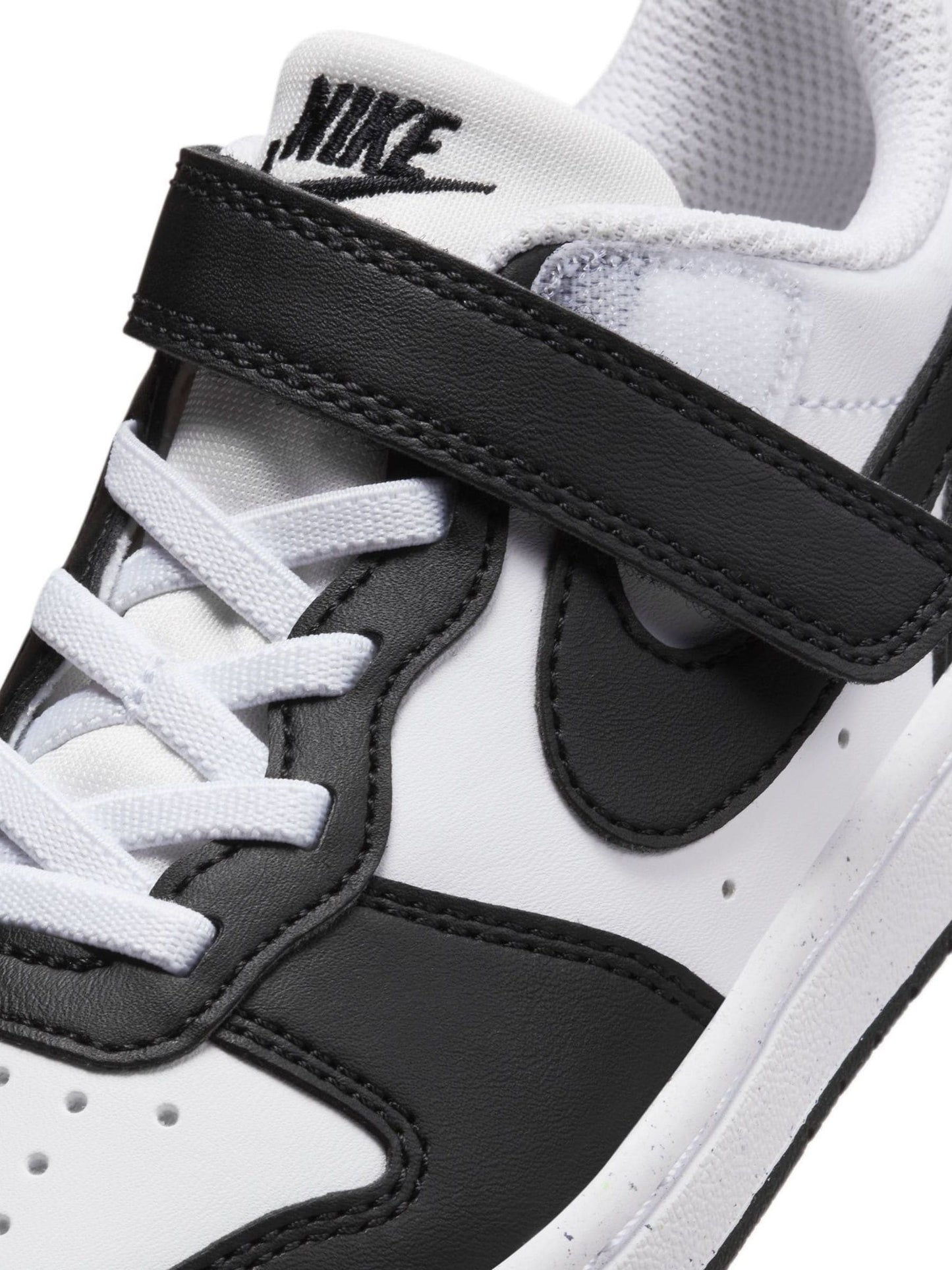 Nike Black/White Junior Court Borough Low Recraft Trainers image 8