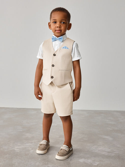 Baker by Ted Baker Shirt Waistcoat and Shorts Set image 1