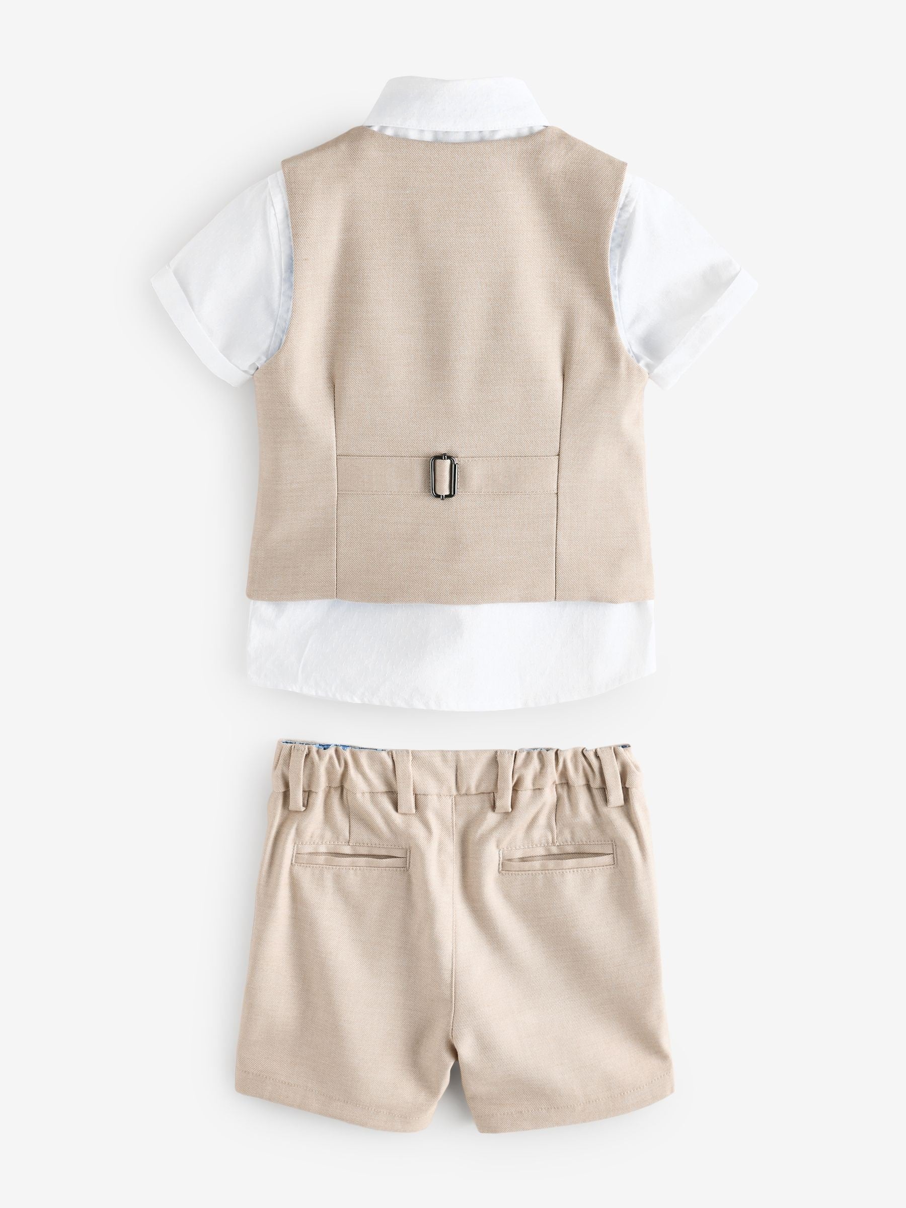 Baker by Ted Baker Shirt Waistcoat and Shorts Set image 7