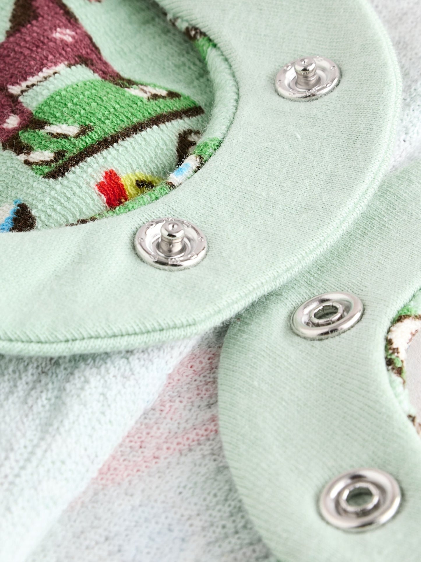 Green Farm Collared 100% Cotton Cath Kidston Romper image 6
