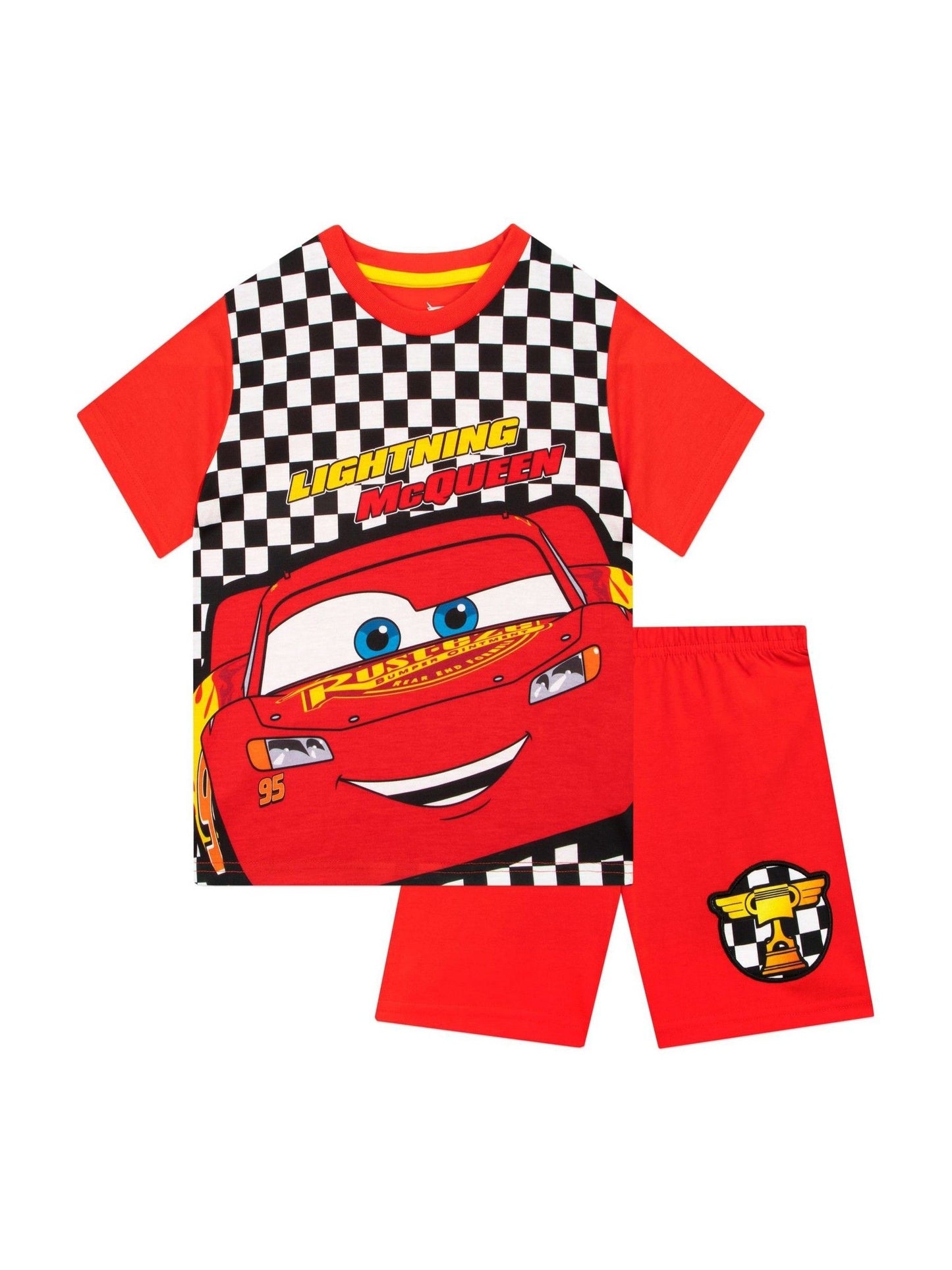 Dsiney Kidz - Character Red Disney Cars Short Pyjamas image 1