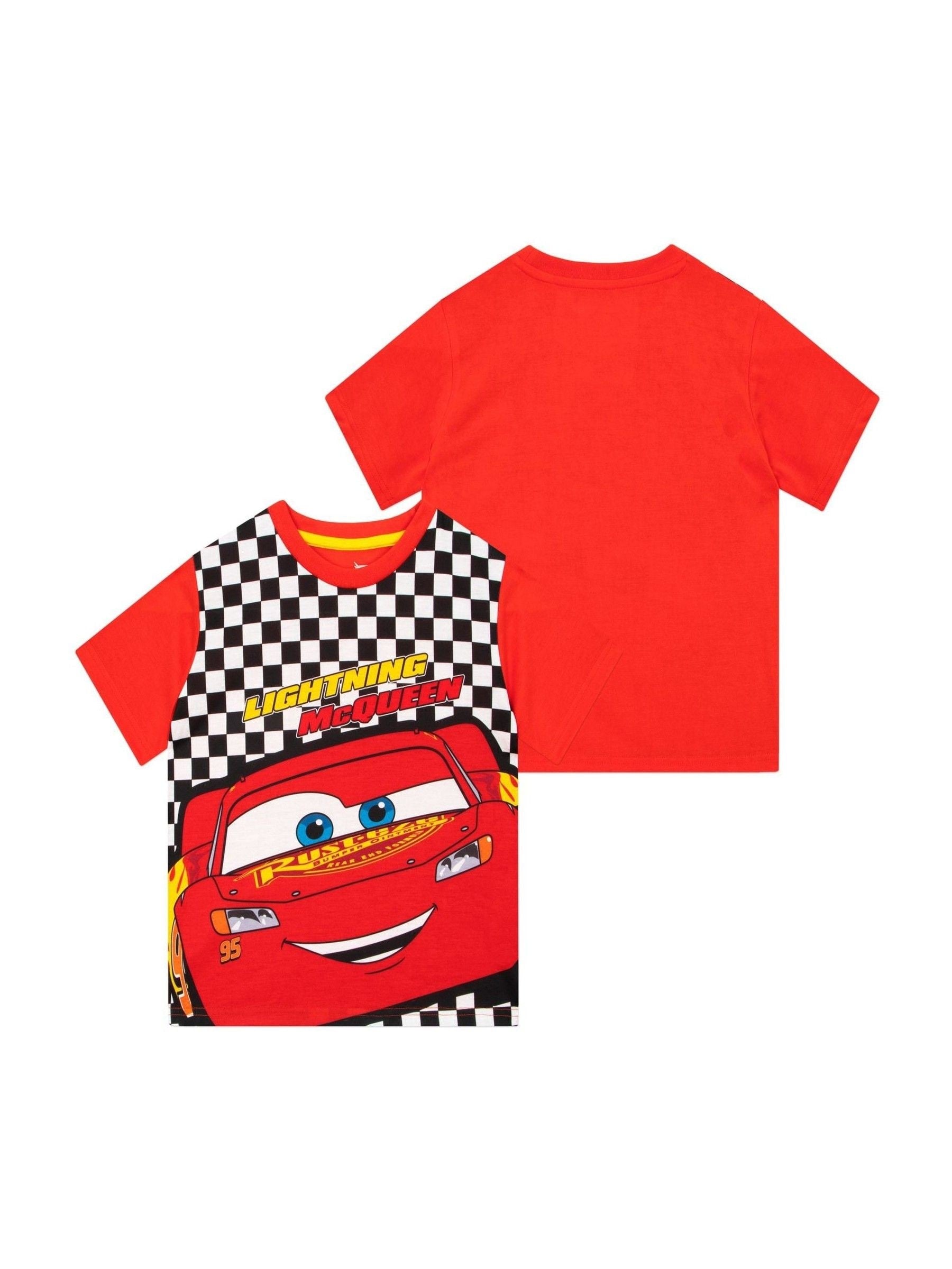 Dsiney Kidz - Character Red Disney Cars Short Pyjamas image 2
