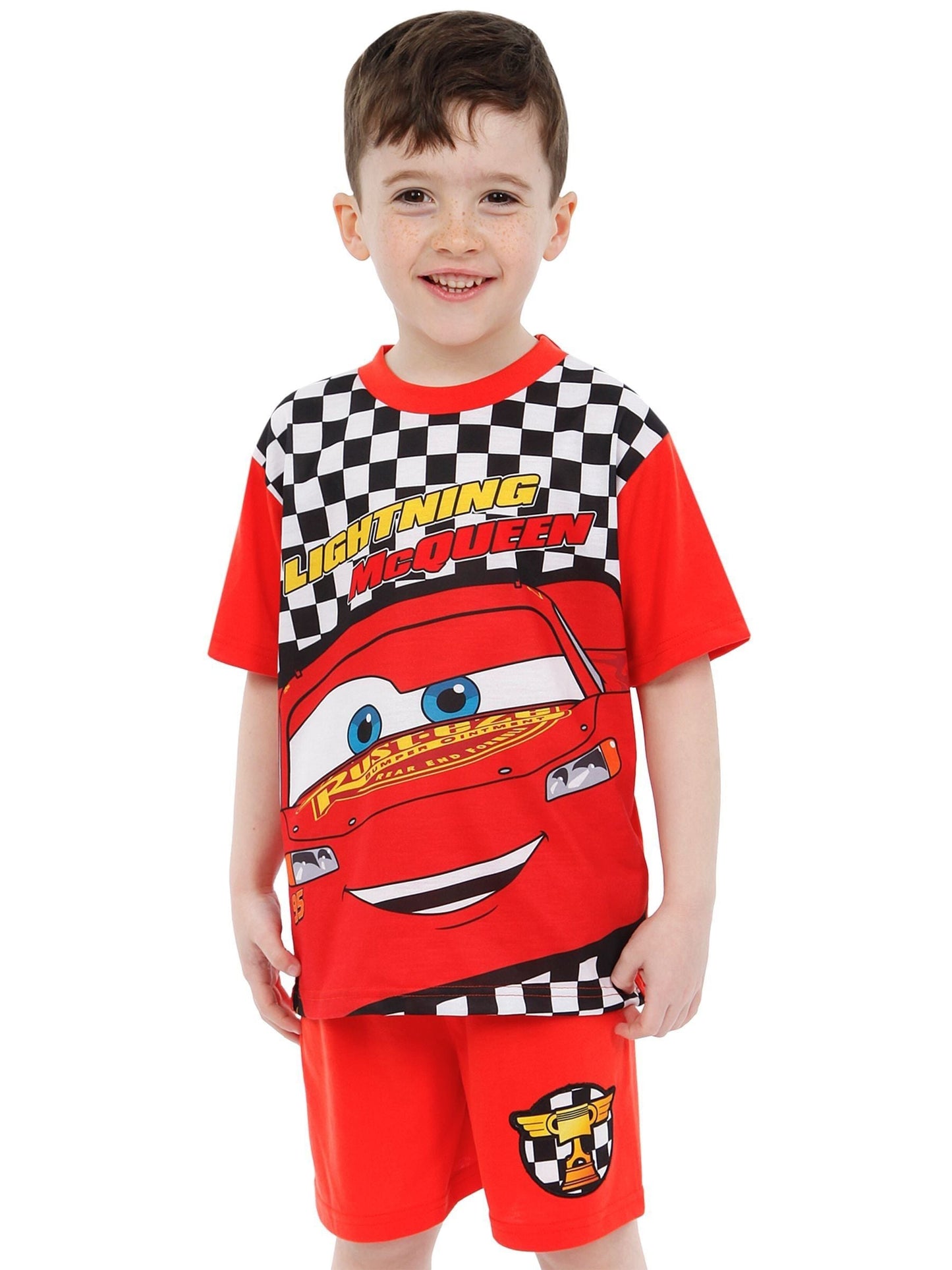 Dsiney Kidz - Character Red Disney Cars Short Pyjamas image 6