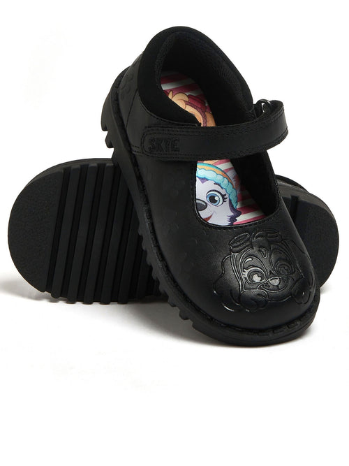 Character Black Paw Patrol School Shoes image 1