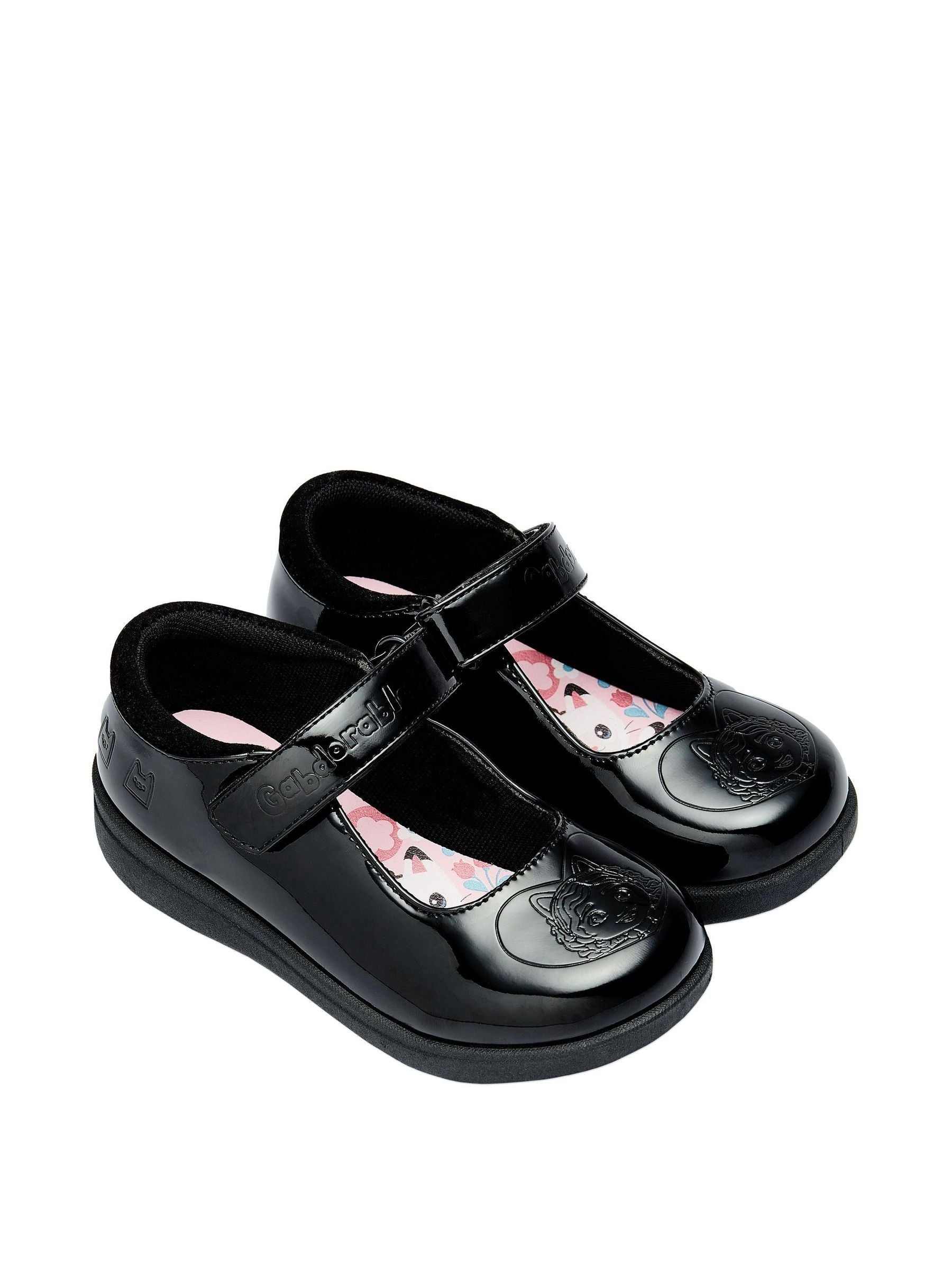 Character Black Gabby's Dollhouse School Shoes image 3