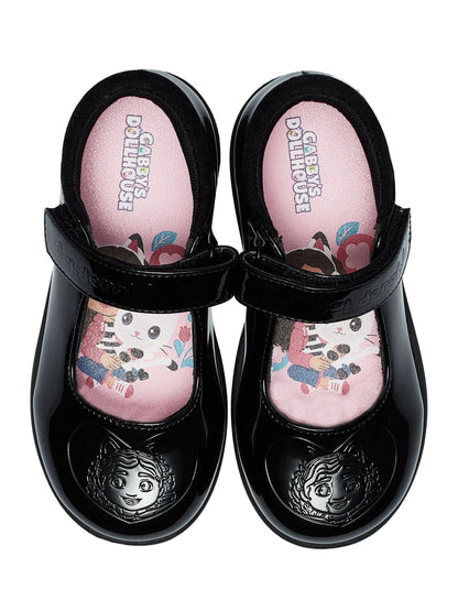 Character Black Gabby's Dollhouse School Shoes image 4