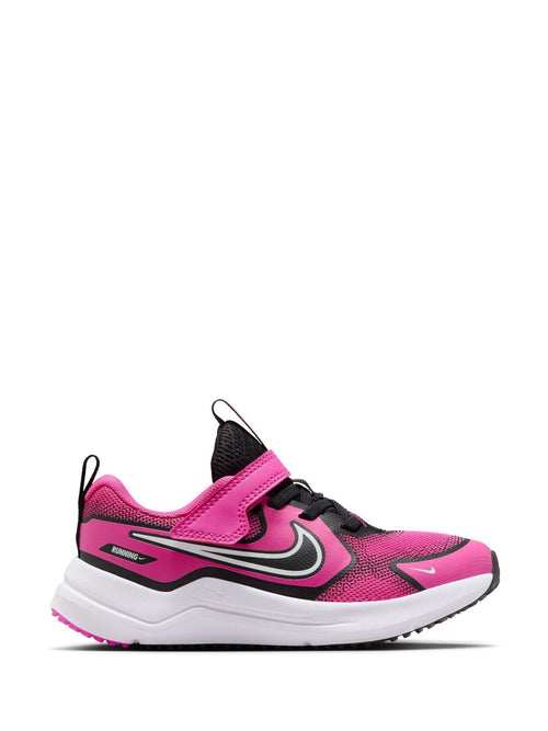 Nike Fuschia Pink/Black Junior Cosmic Running Trainers image 1
