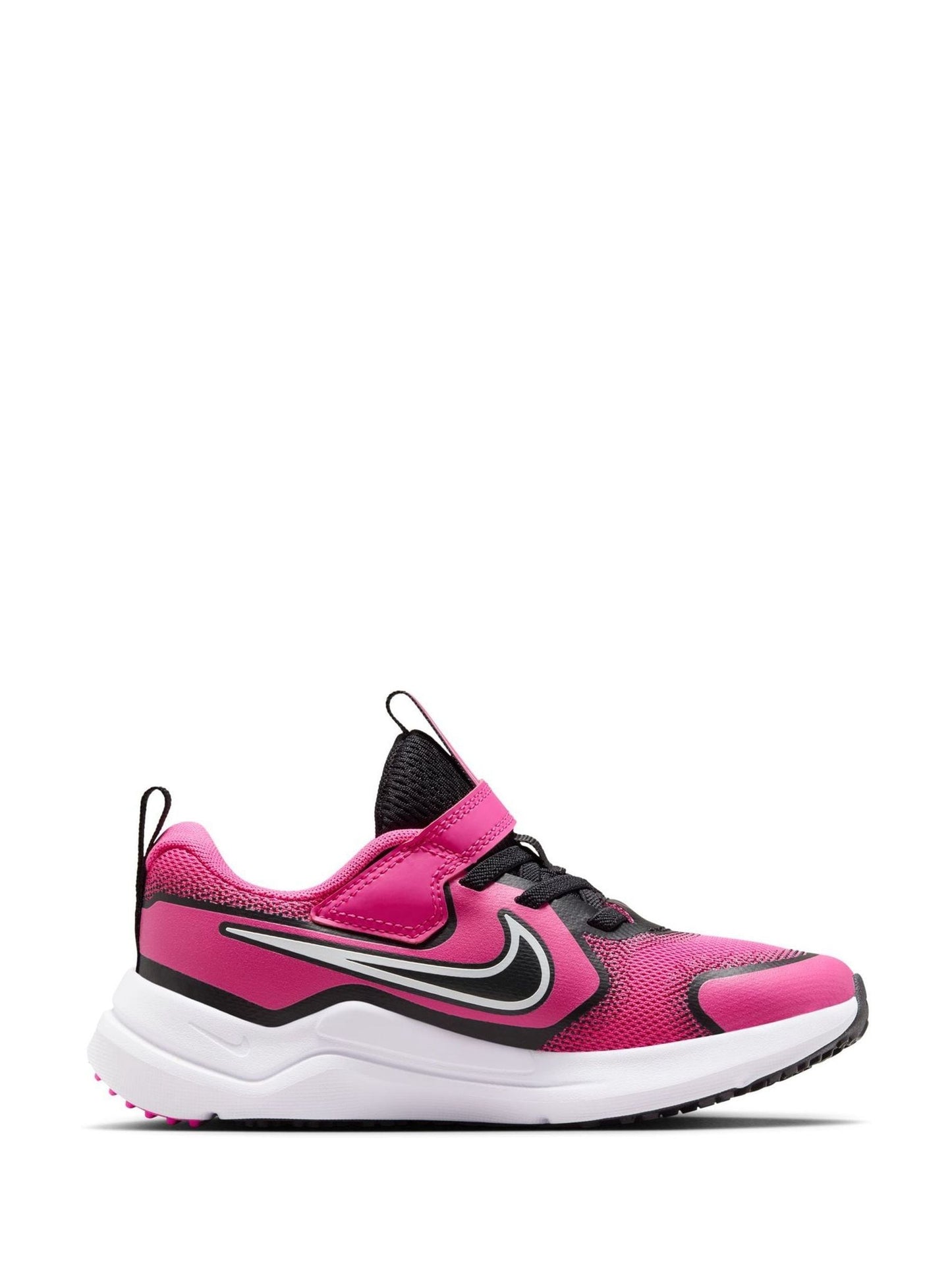 Nike Fuschia Pink/Black Junior Cosmic Running Trainers image 3