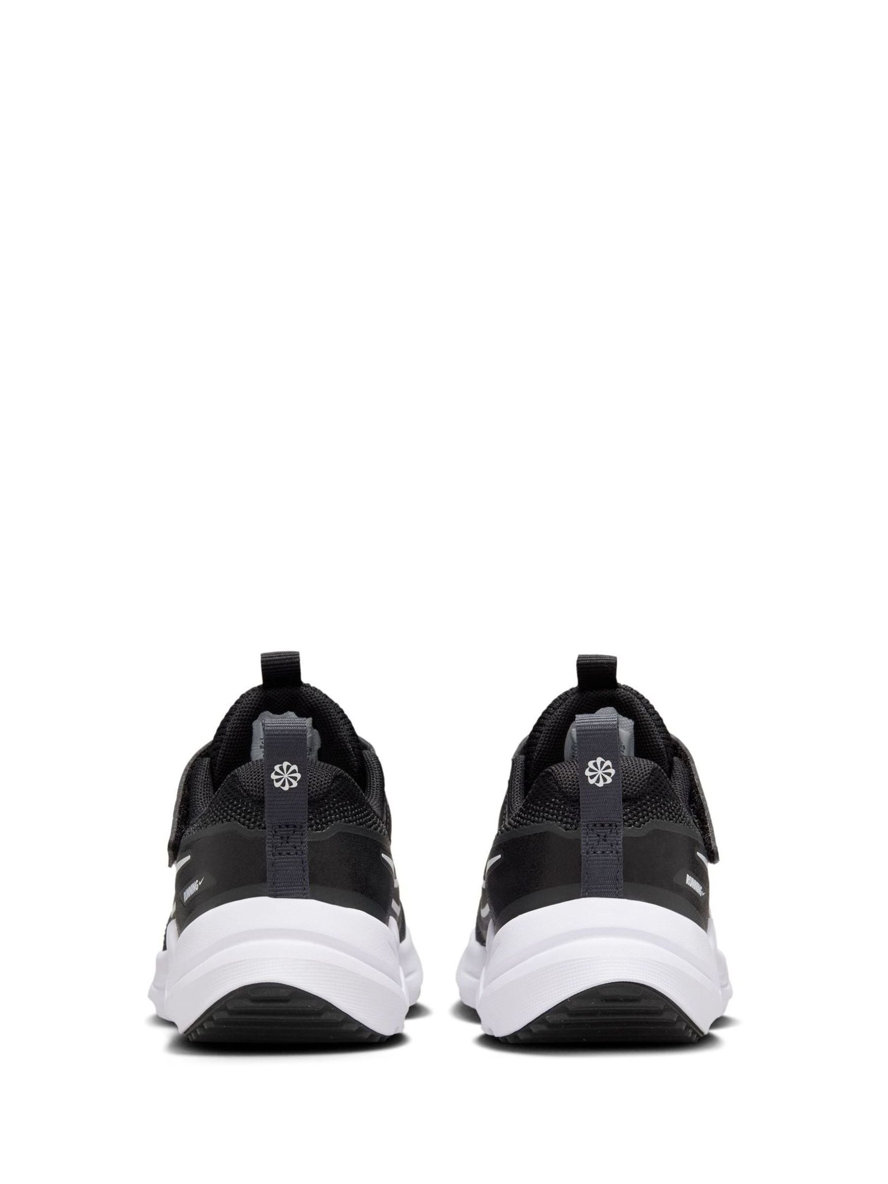 Nike Black/White Junior Cosmic Running Trainers image 6