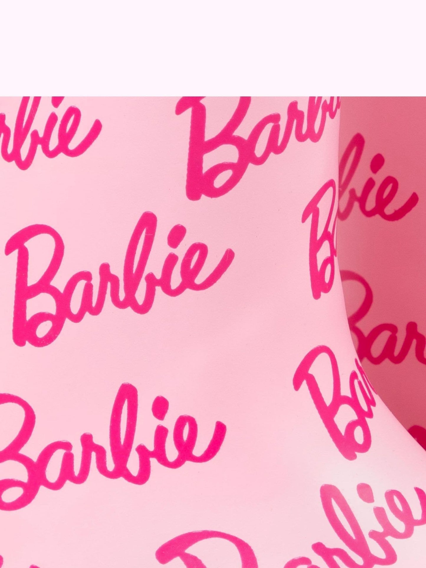 Vanilla Underground Pink Barbie Kids Wellington Boots image 3