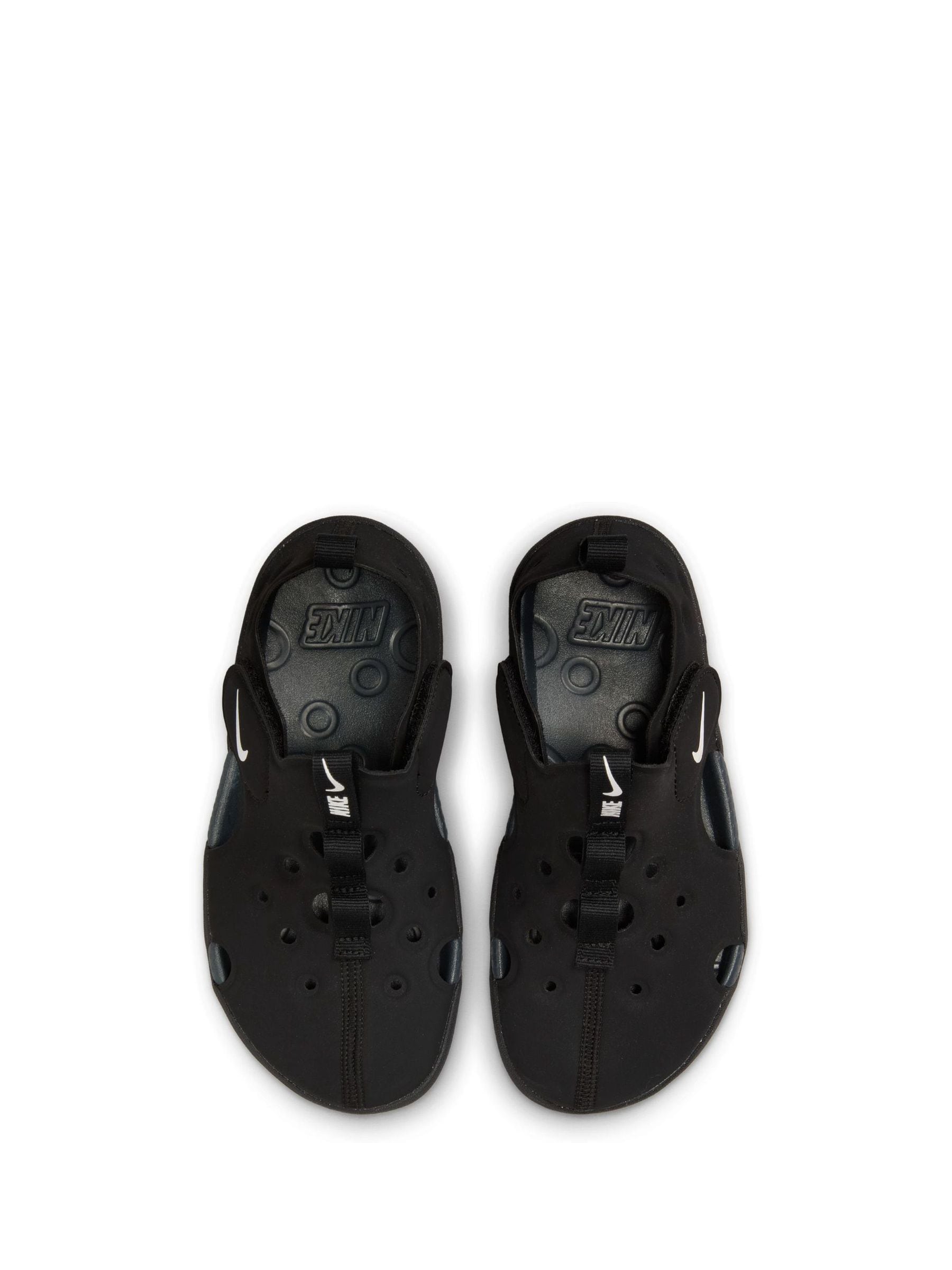 Nike Black Junior Sunray Protect 4 Sandals image 4