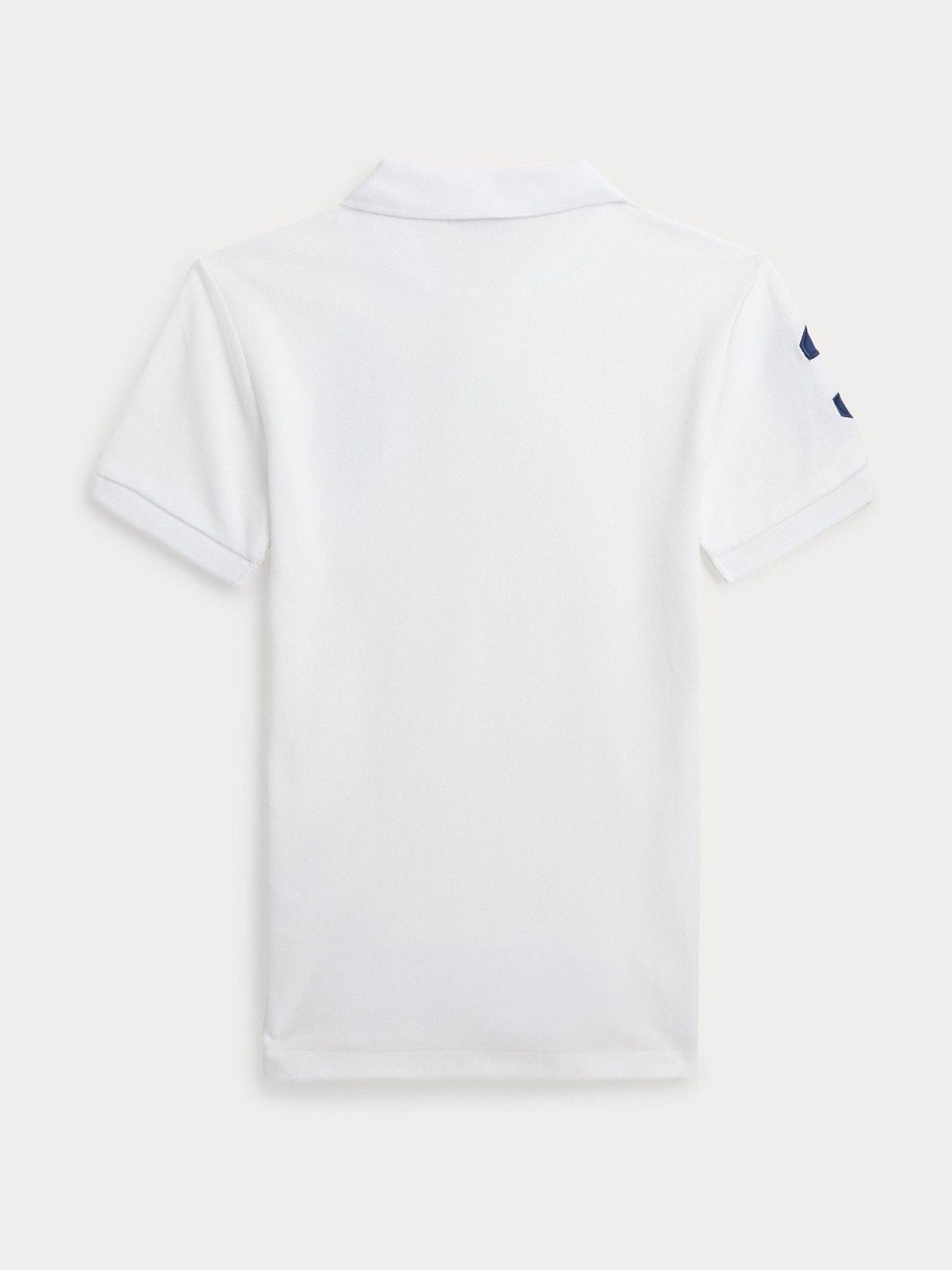 Dsiney Kidz - Polo Ralph Lauren White Cotton Big Pony Polo Shirt image 2