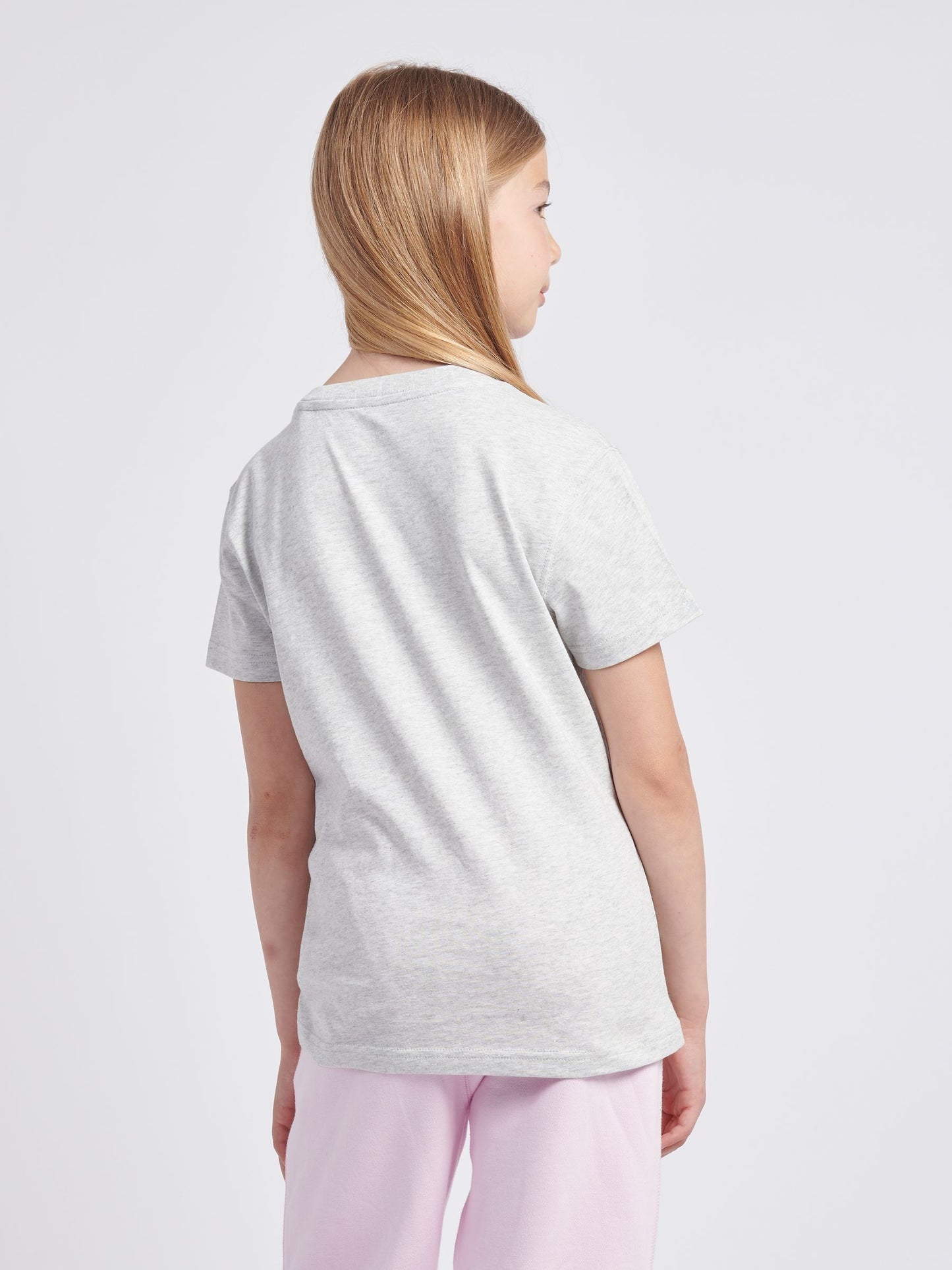 Dsiney Kidz - New Balance Grey Stacked Logo T-Shirt image 3